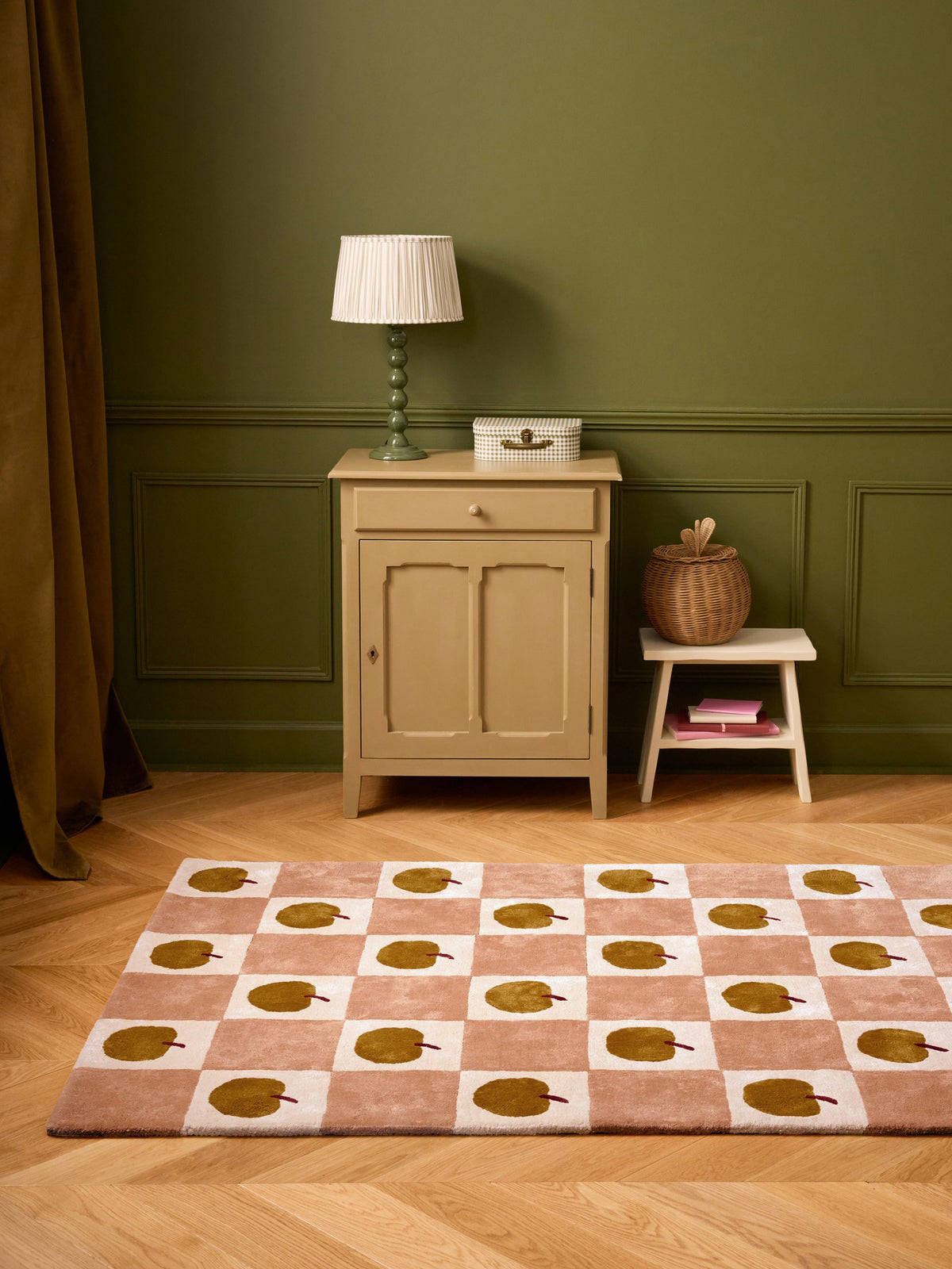 Tapis Pomme Grand modèle - Bleuu Studio X Cyrillus