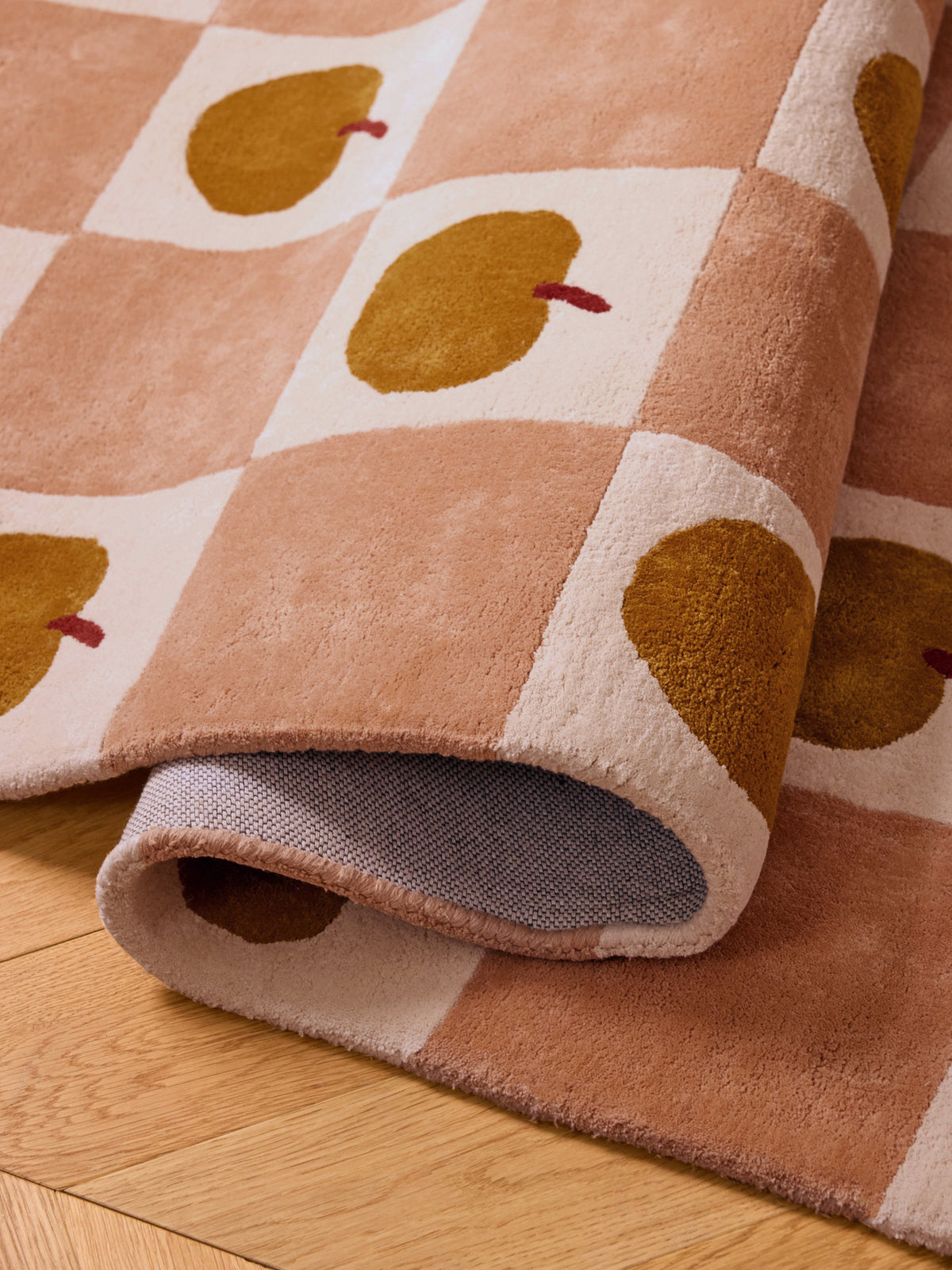 Tapis Pomme Grand modèle - Bleuu Studio X Cyrillus
