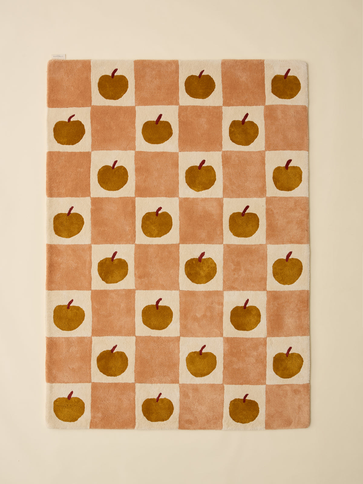 Tapis Pomme Grand modèle - Bleuu Studio X Cyrillus