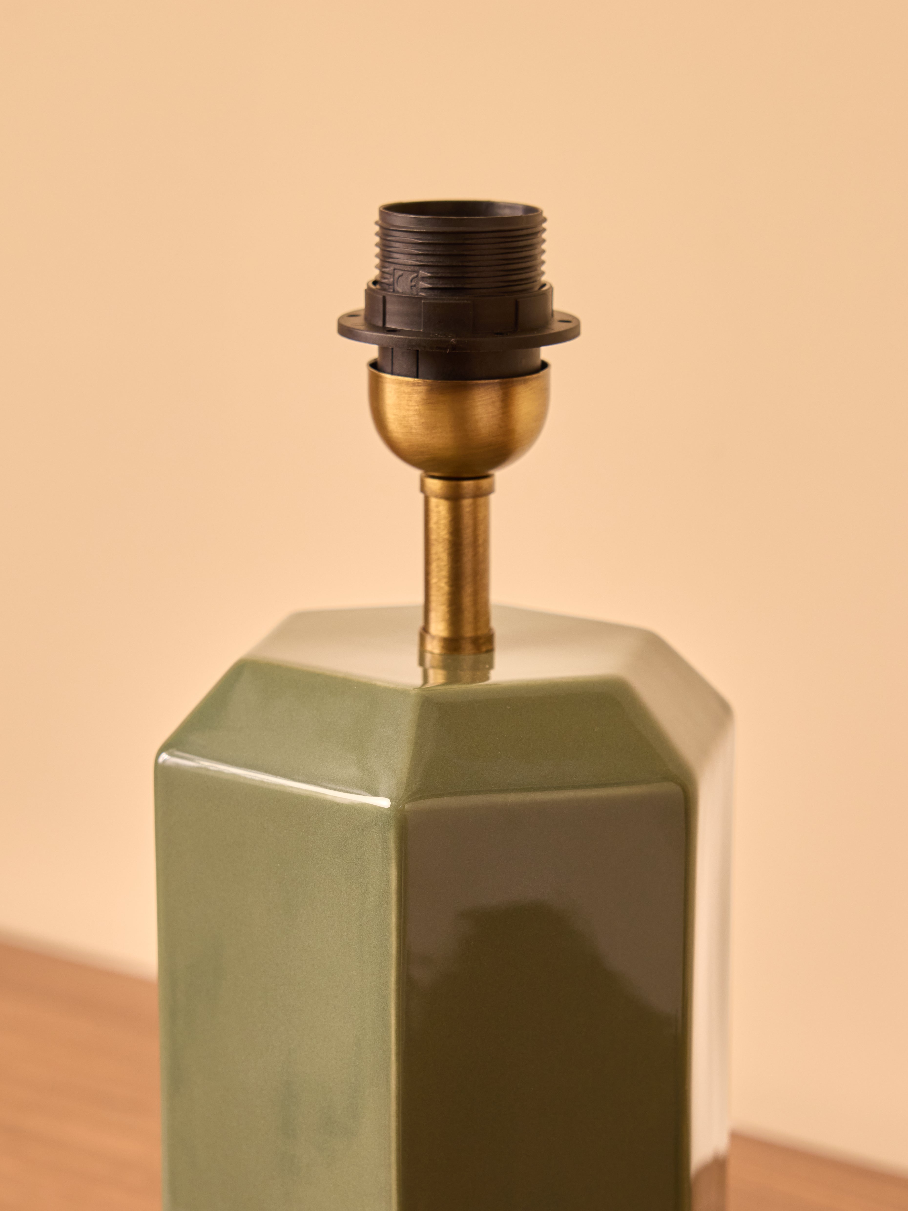 Pied de lampe en céramique - Petit modèle Victoire