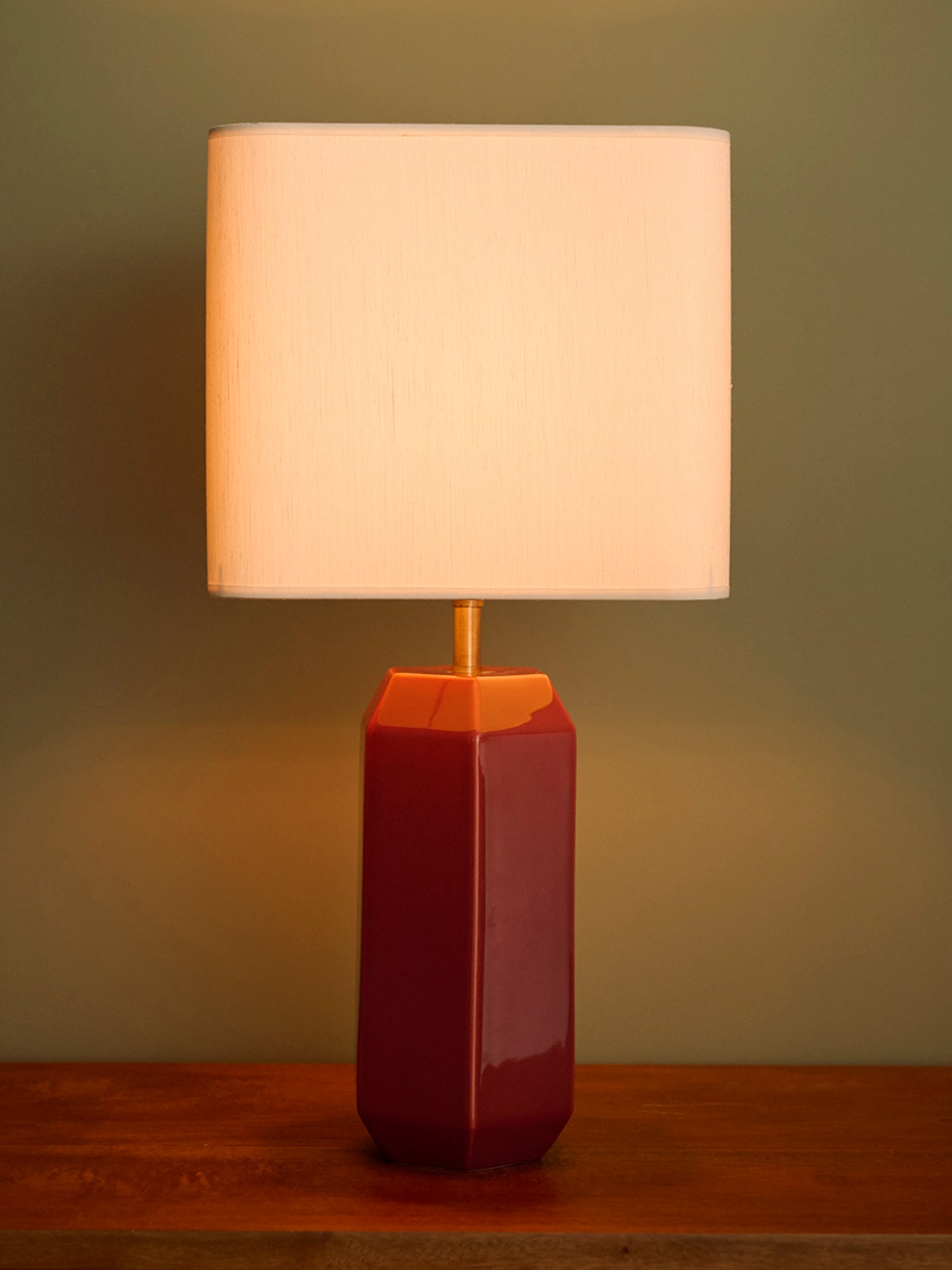 Pied de lampe en céramique - Grand modèle Victoire