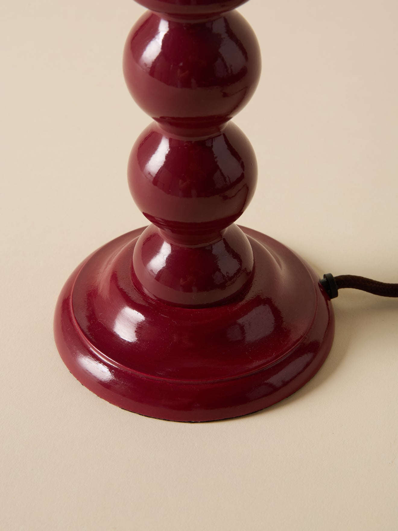 Pied de lampe en bois Bertille - Petit Modèle