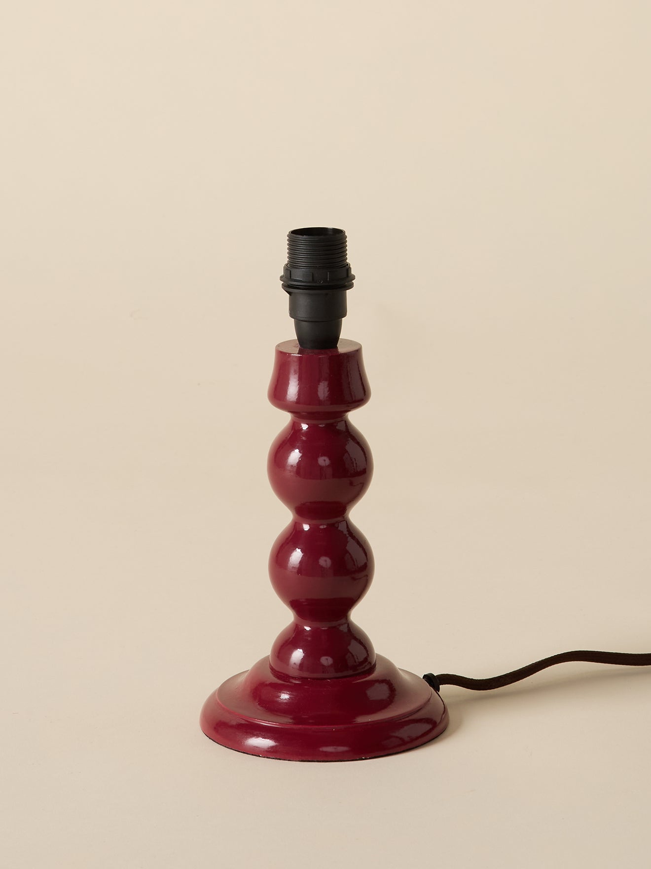Pied de lampe en bois Bertille - Petit Modèle