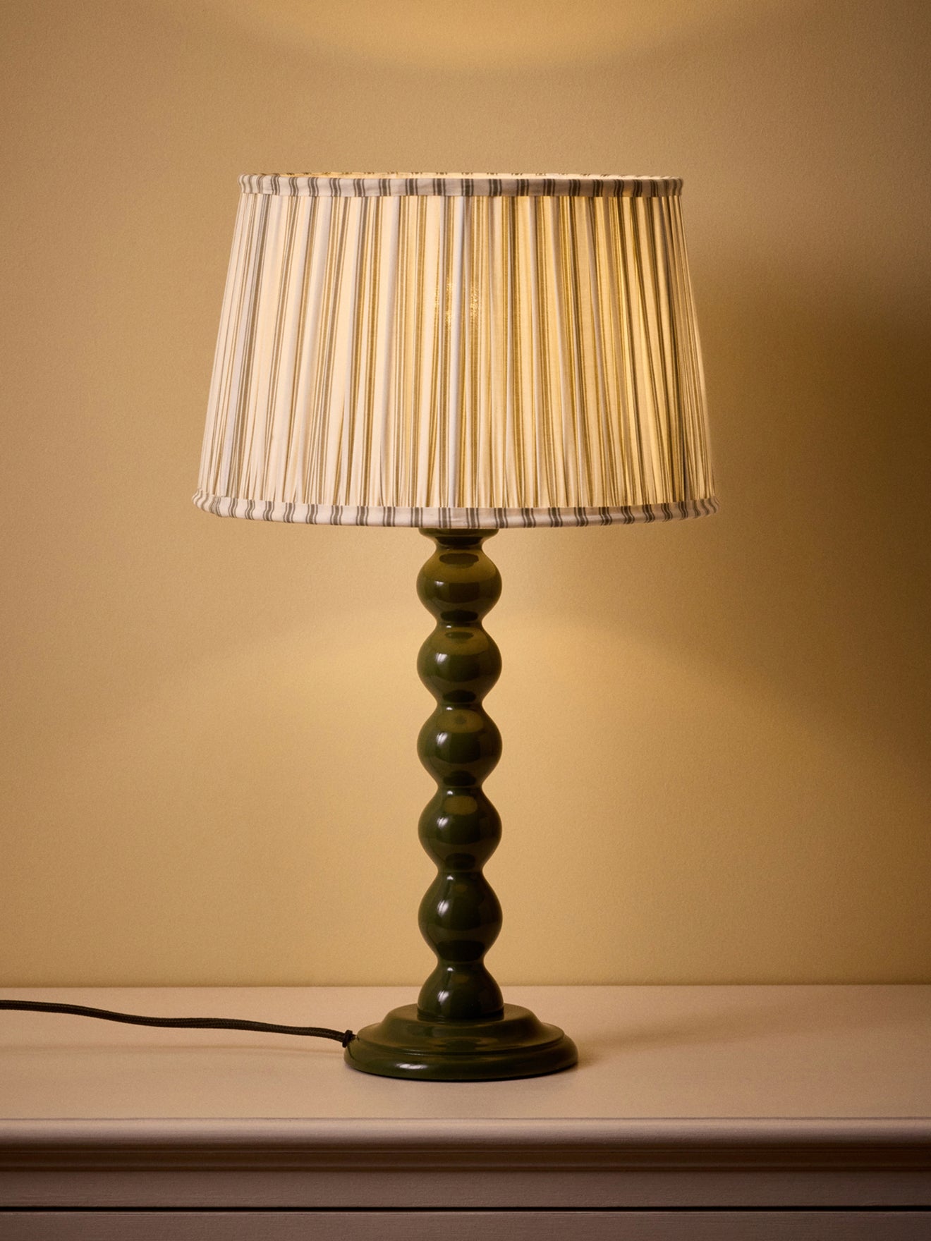 Pied de lampe en bois Bertille - Moyen Modèle