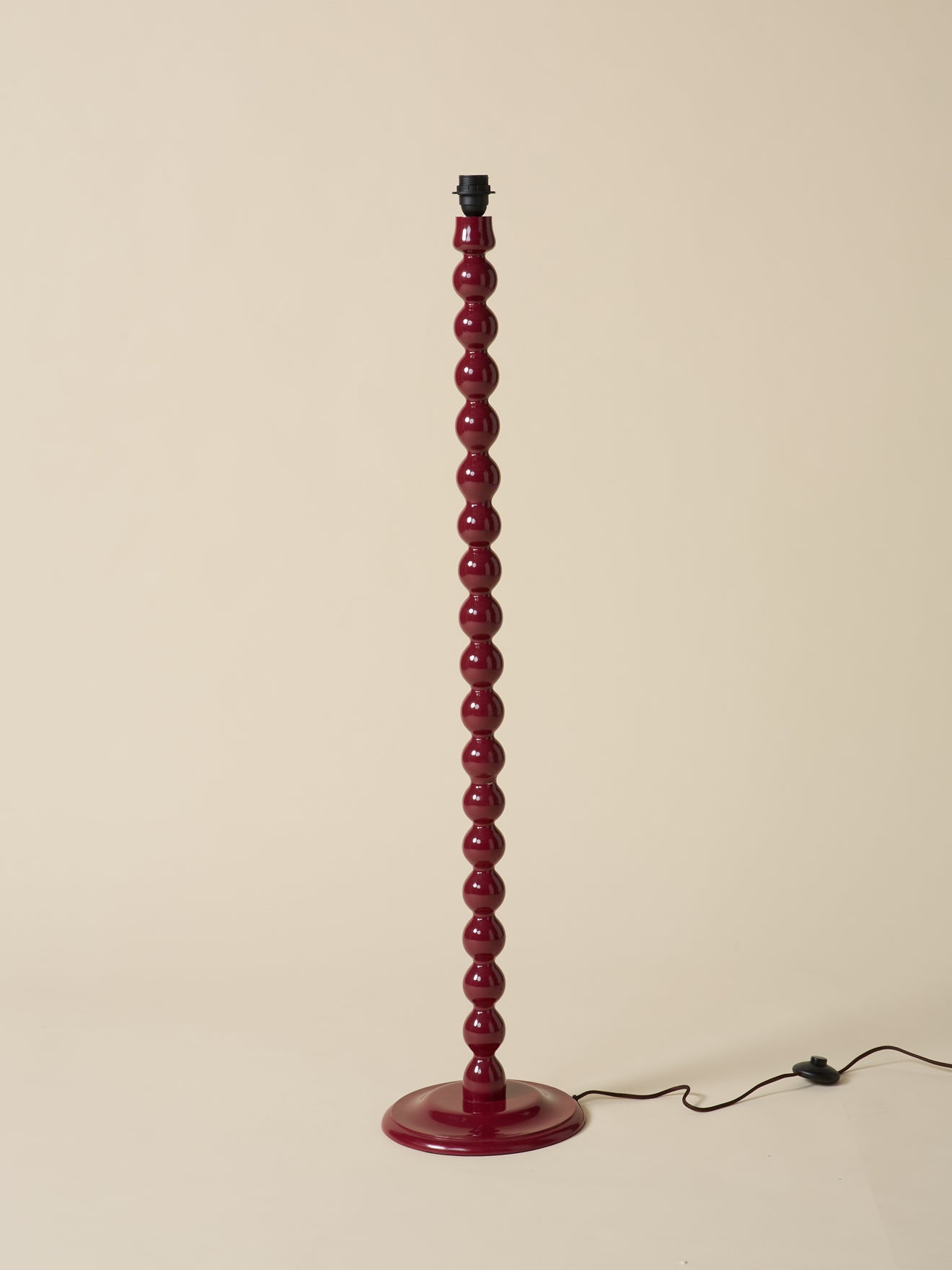 Pied de lampe en bois Bertille - Grand Modèle