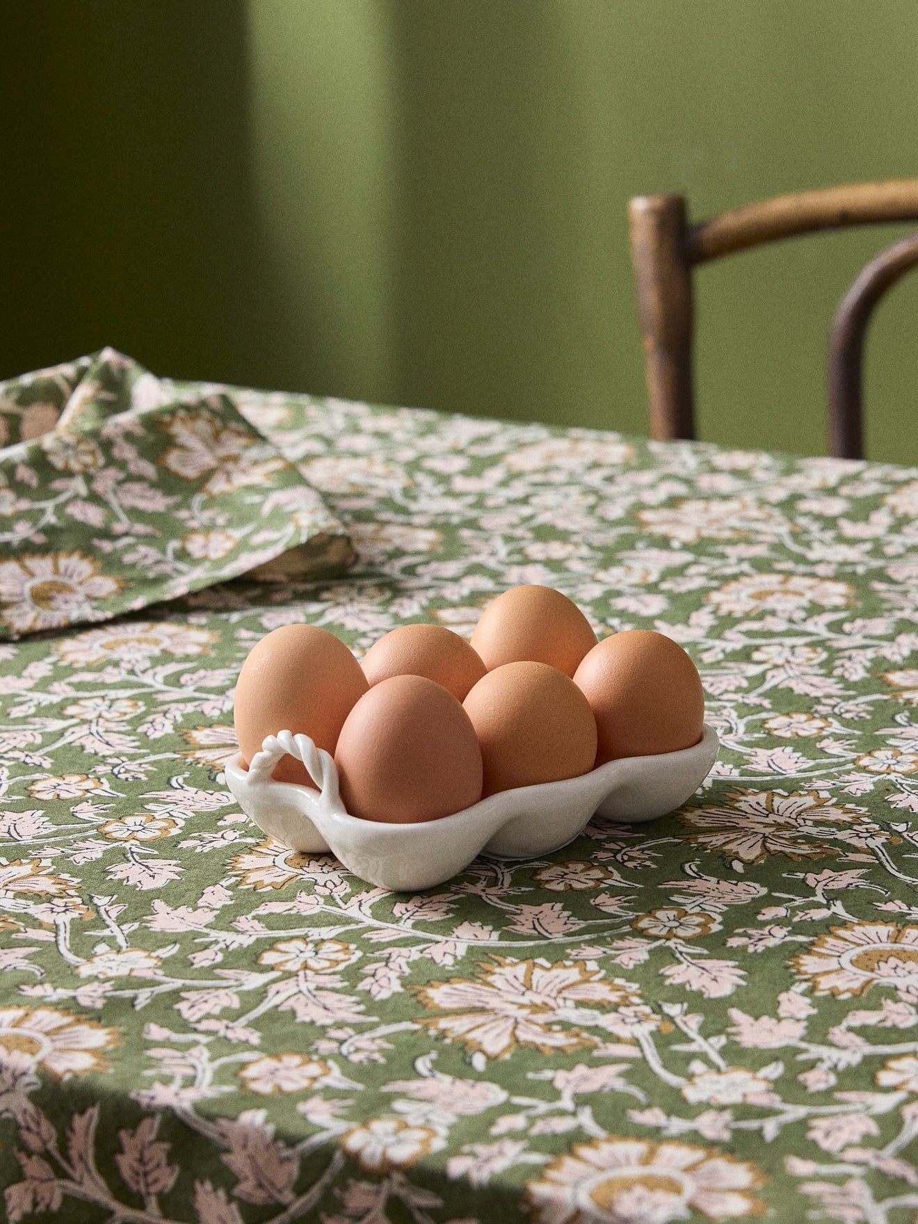 Porte-oeufs en céramique