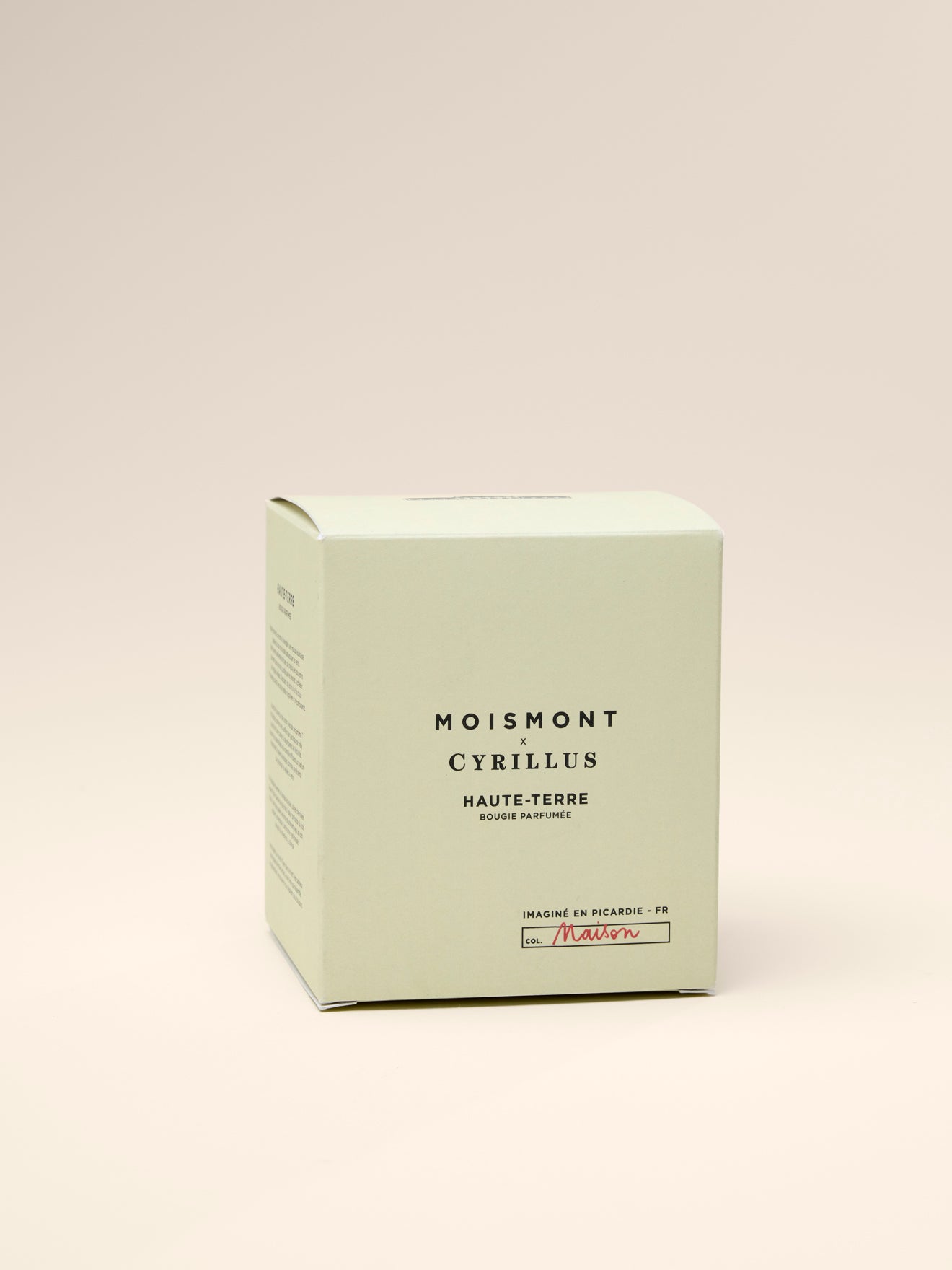 Bougie Haute-Terre - Collaboration Moismont x Cyrillus
