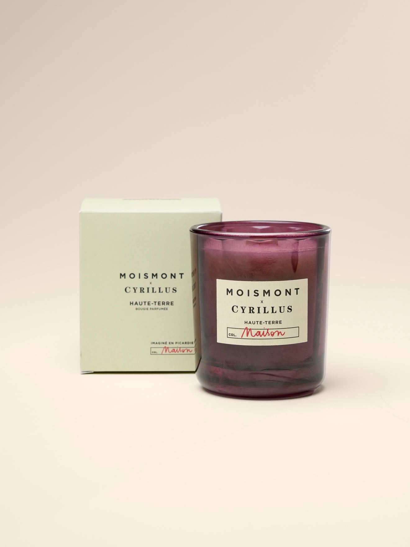 Bougie Haute-Terre - Collaboration Moismont x Cyrillus