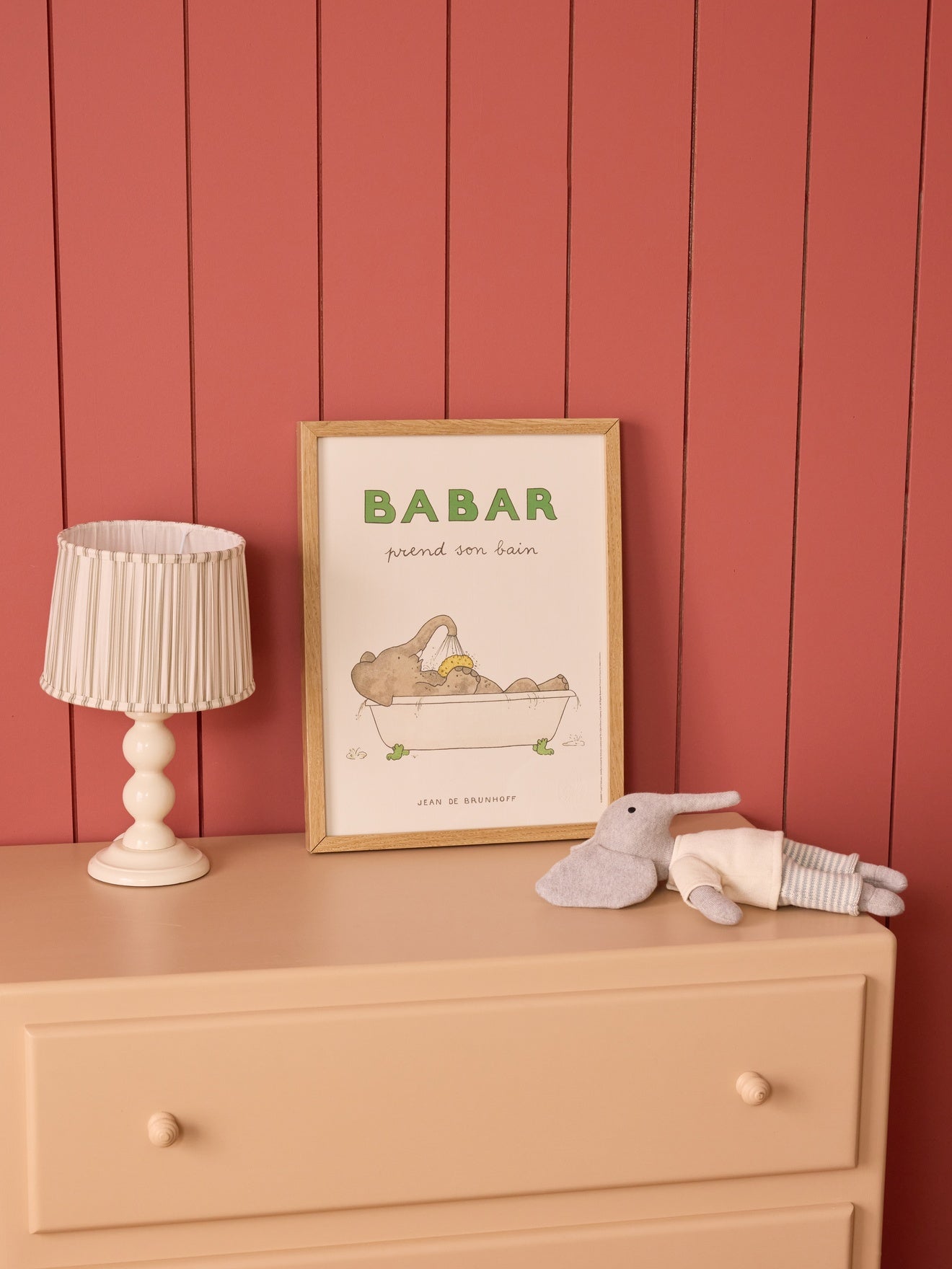 Affiche Babar Bain - Cyrillus X Oneart