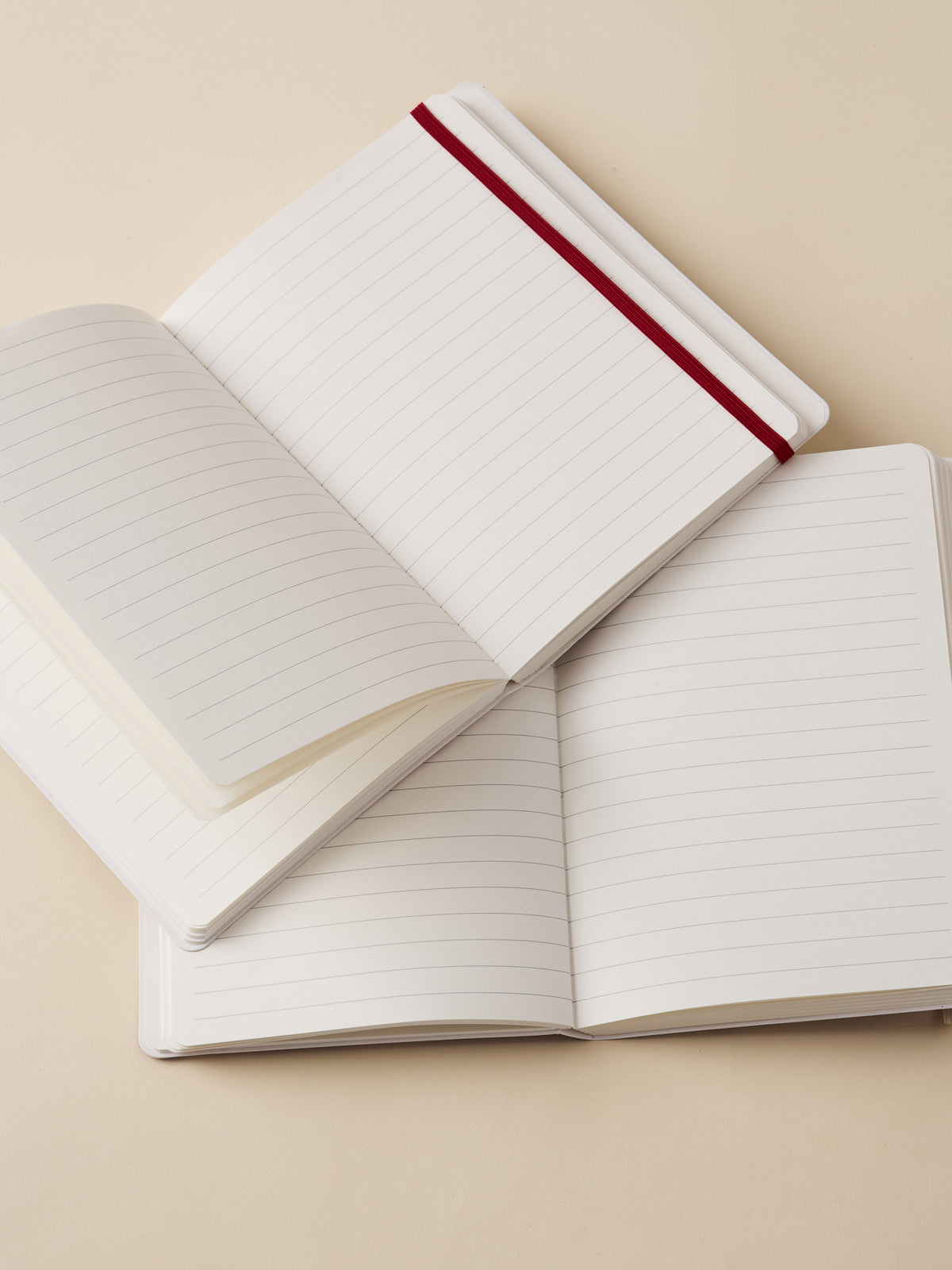 Lot de 2 carnets esprit toile de Jouy