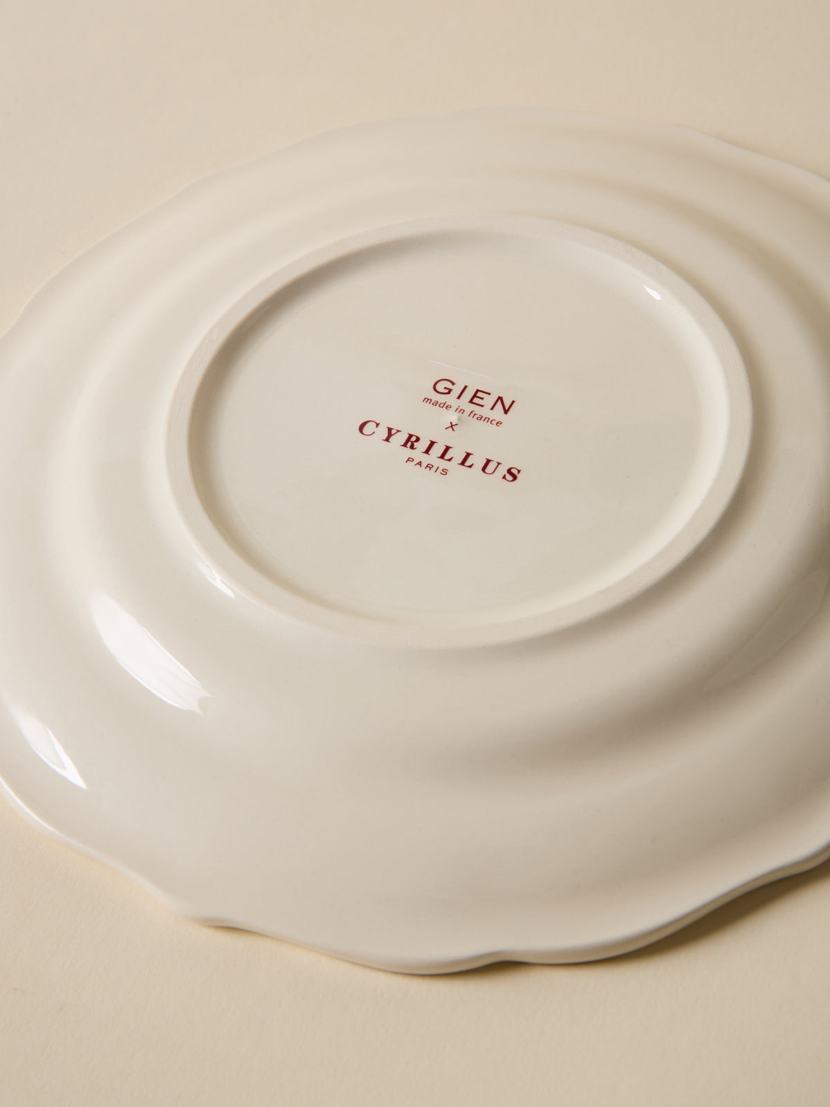 Lot de 4 assiettes à dessert - Gien X Cyrillus