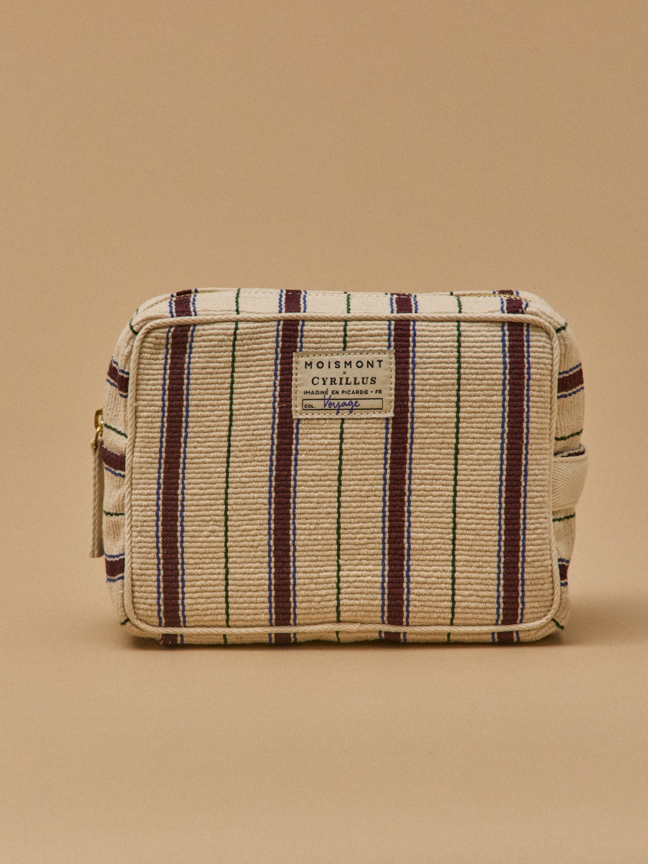 Grande pochette rayée - Collaboration Moismont x Cyrillus