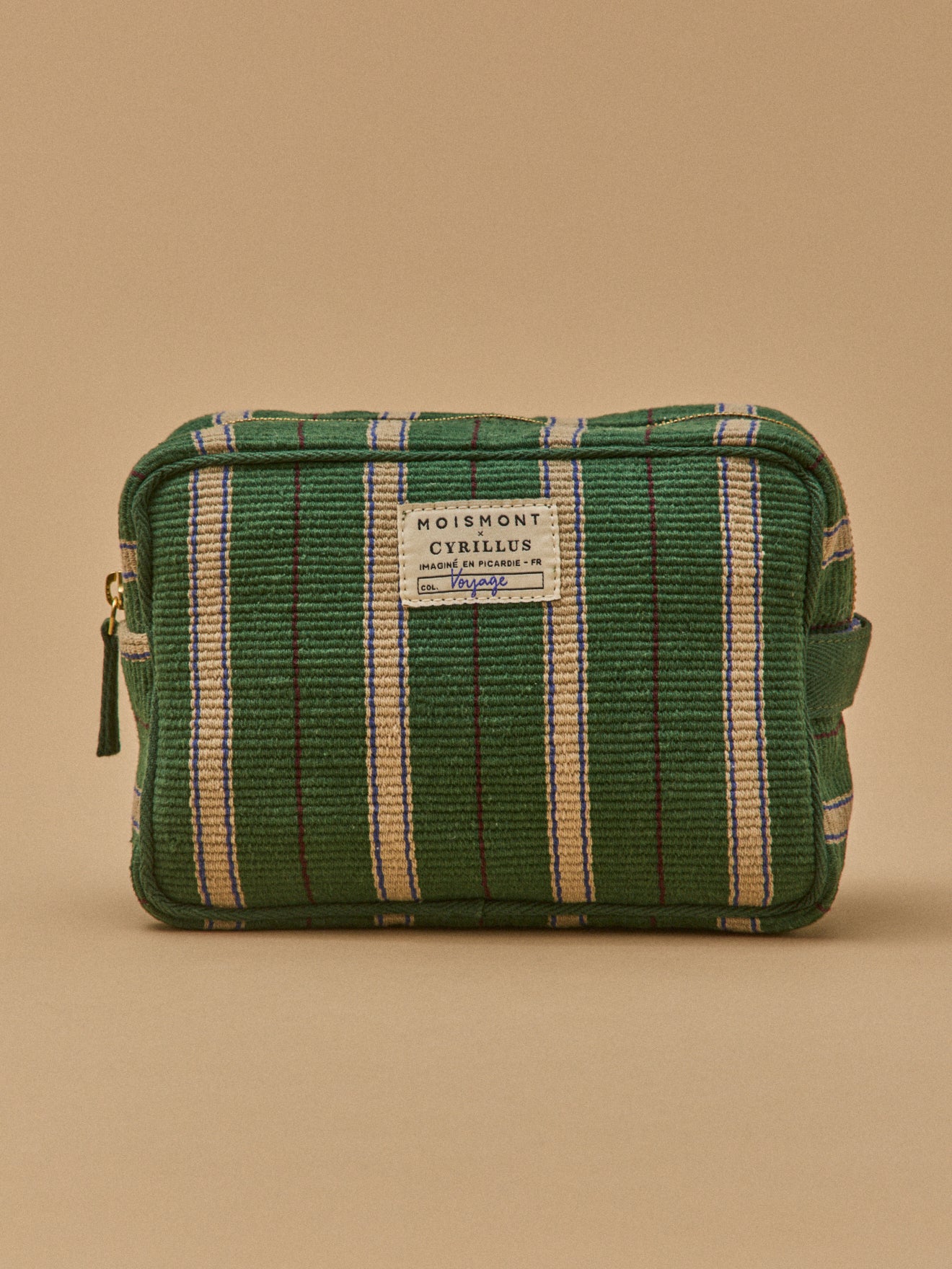 Grande pochette rayée - Collaboration Moismont x Cyrillus