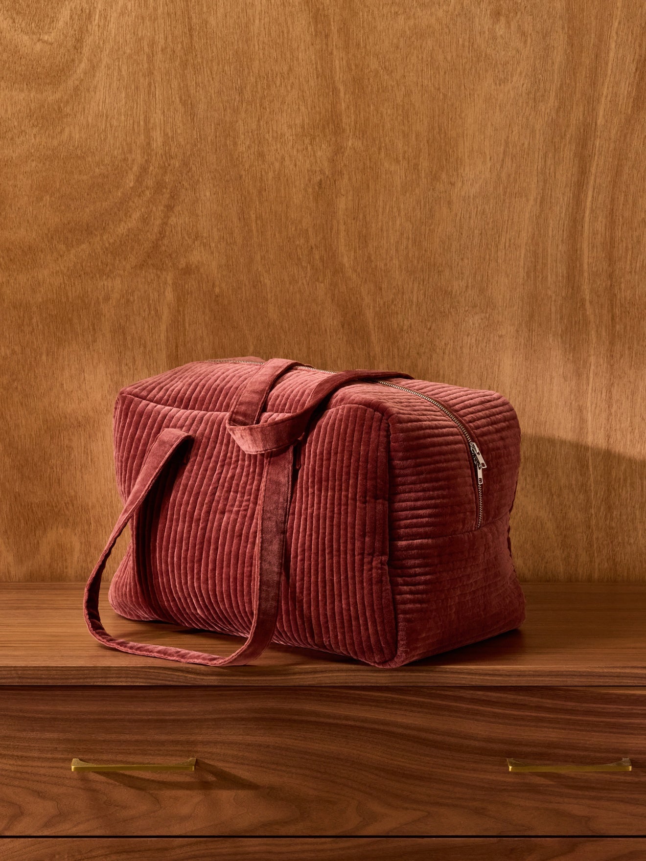 Sac week-end en velours