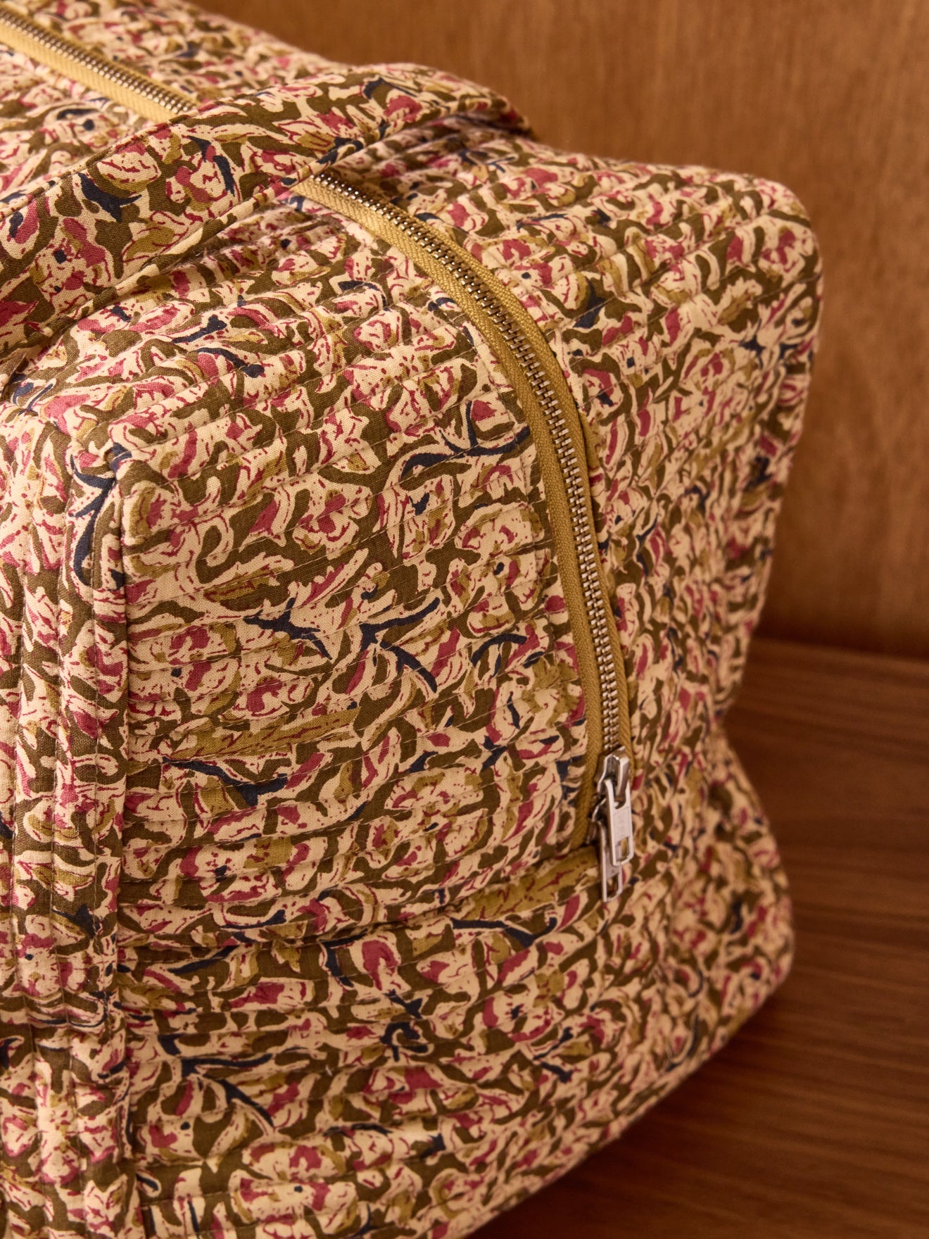 Sac week-end imprimé indien Fleurs Agra