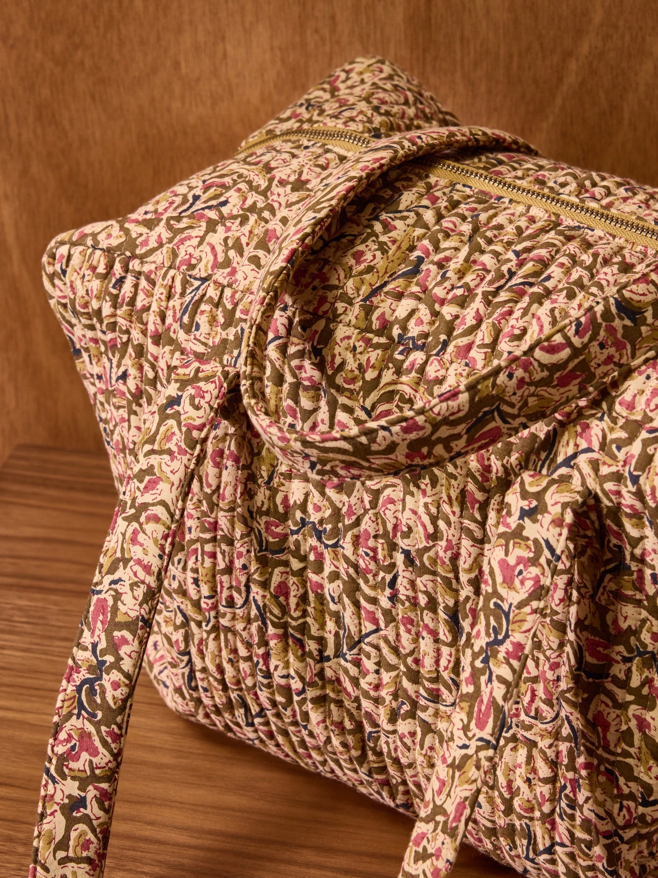 Sac week-end imprimé indien Fleurs Agra
