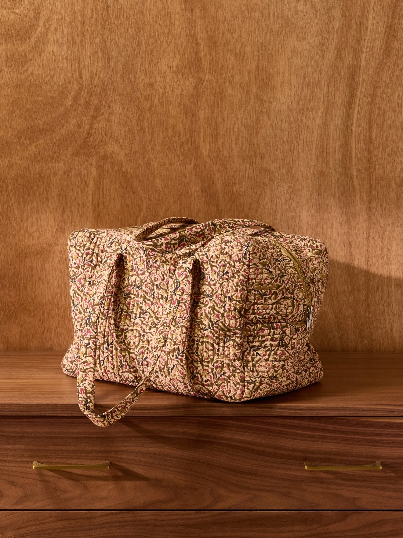 Sac week-end imprimé indien Fleurs Agra