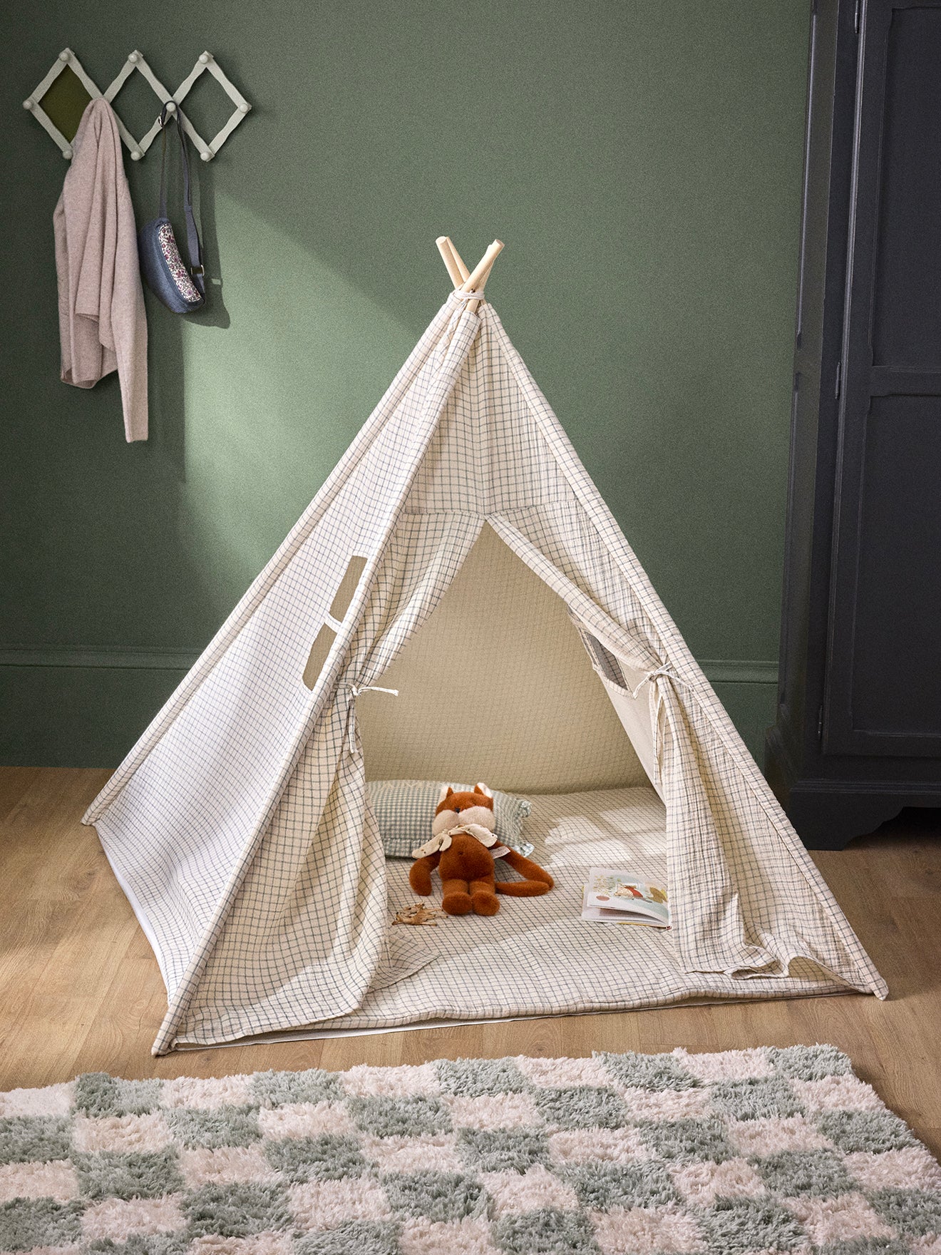Tente enfant Charly en gaze de coton