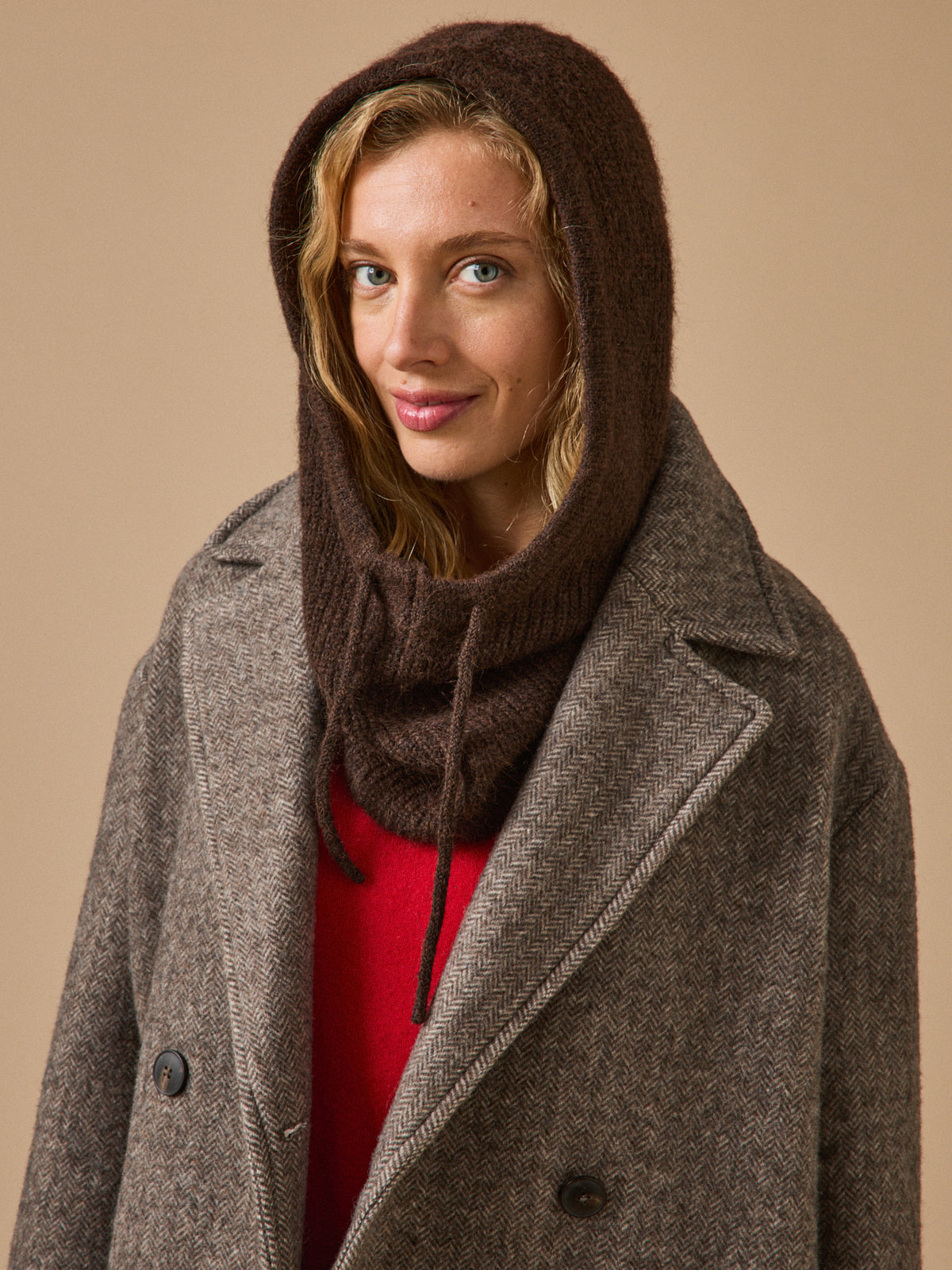 Cagoule oversize femme
