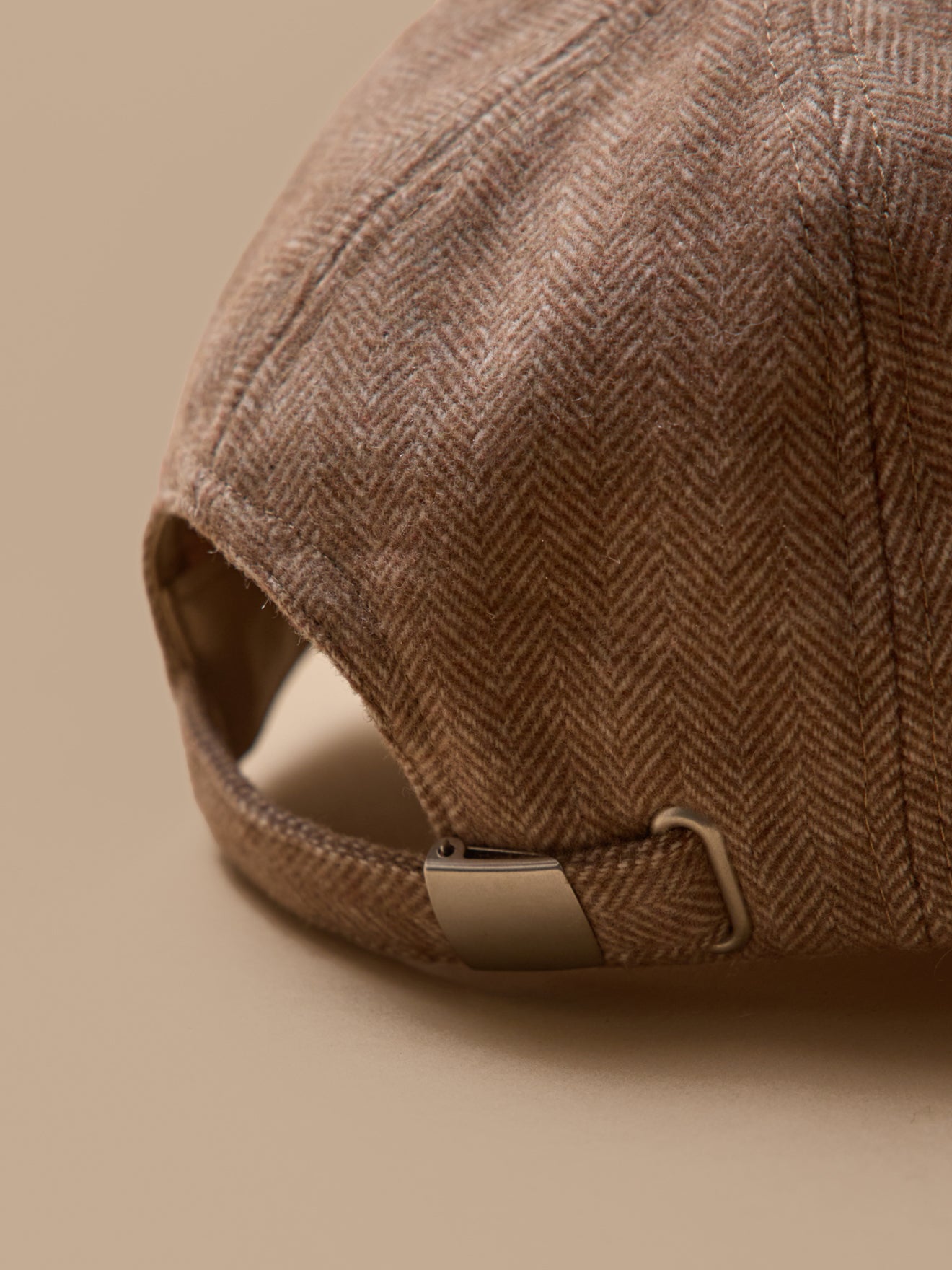 Casquette tweed chevrons adulte et ado