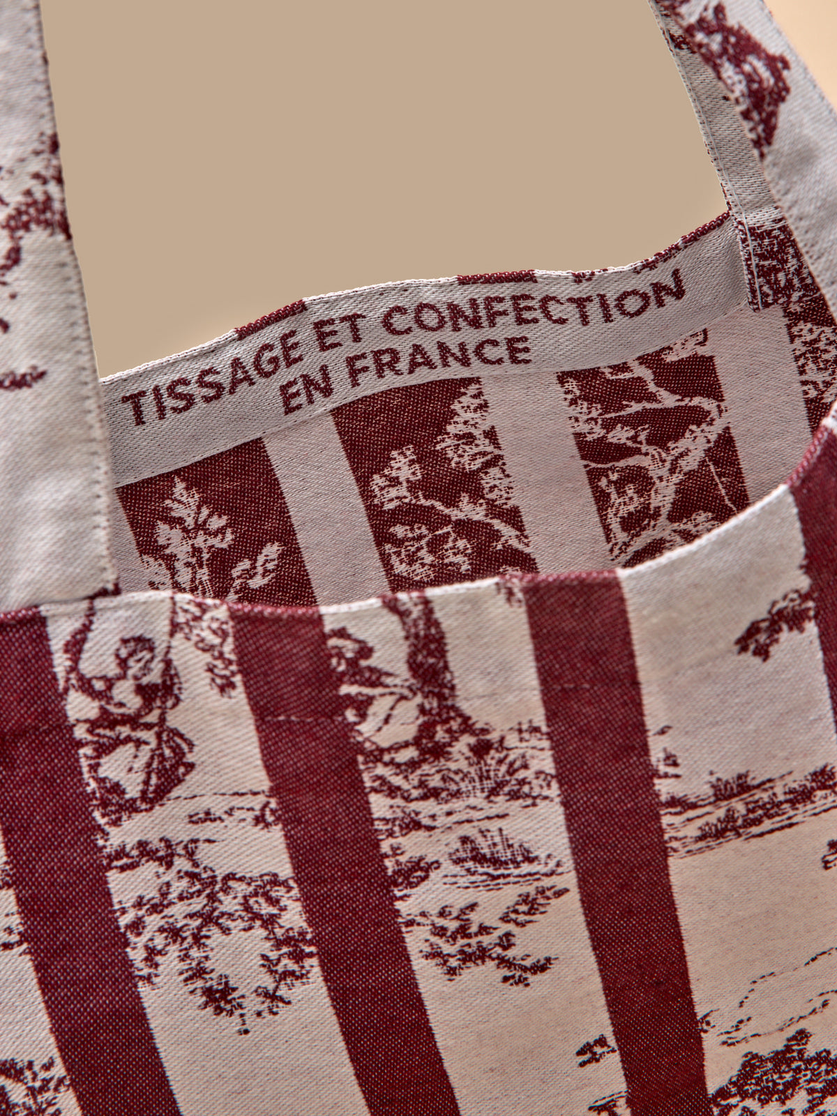 Sac shopping en fibres recyclées
