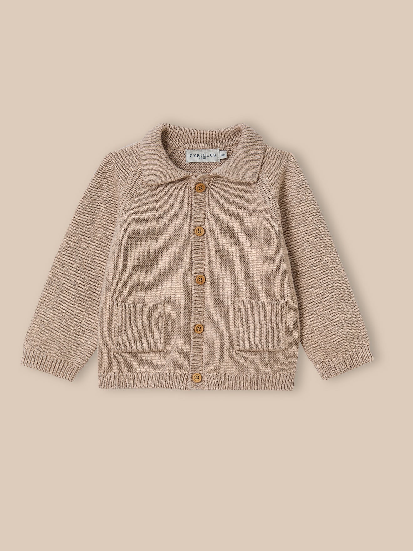 Cardigan col polo Bébé