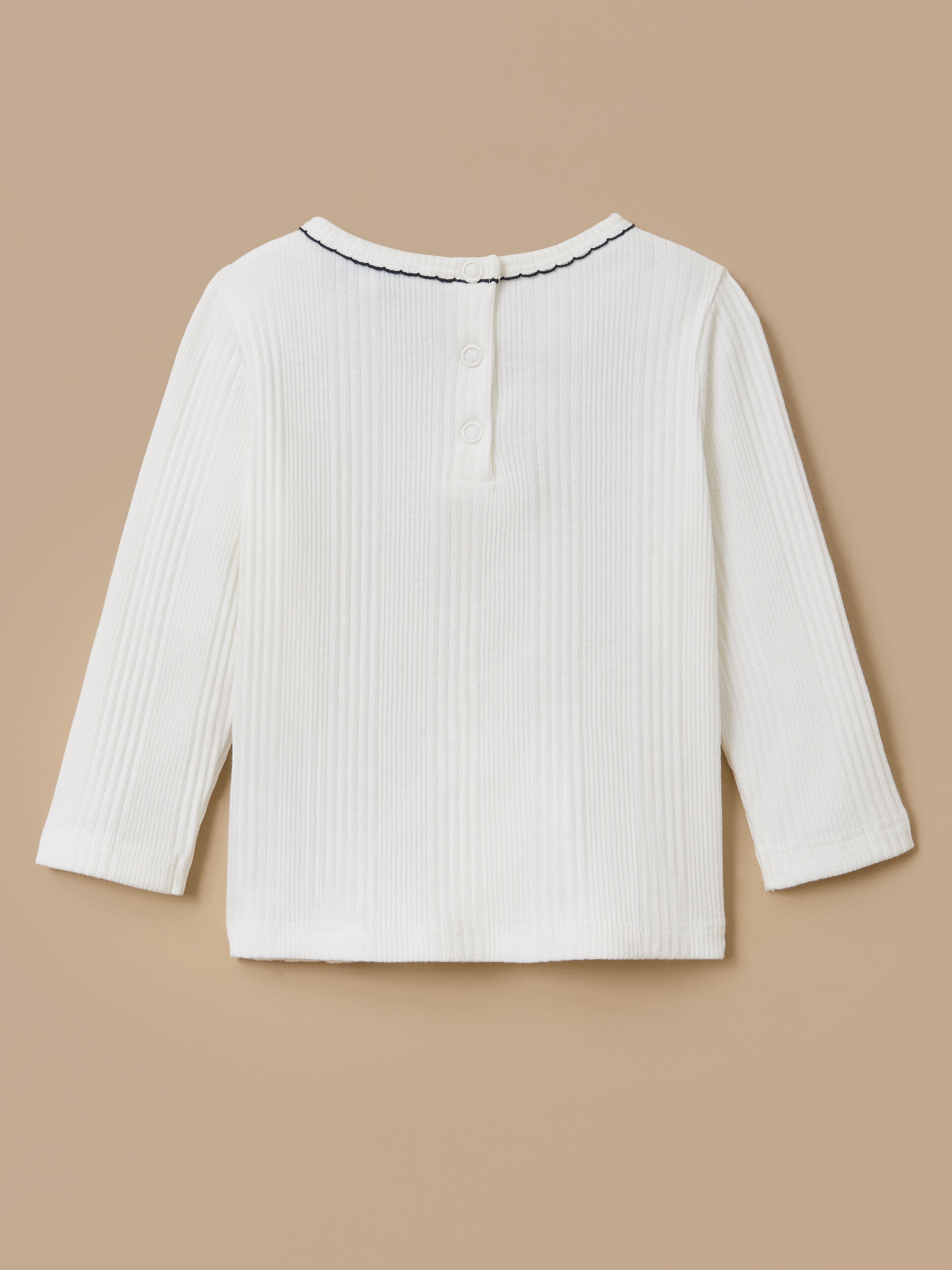 T-shirt uni fantaisie Bébé
