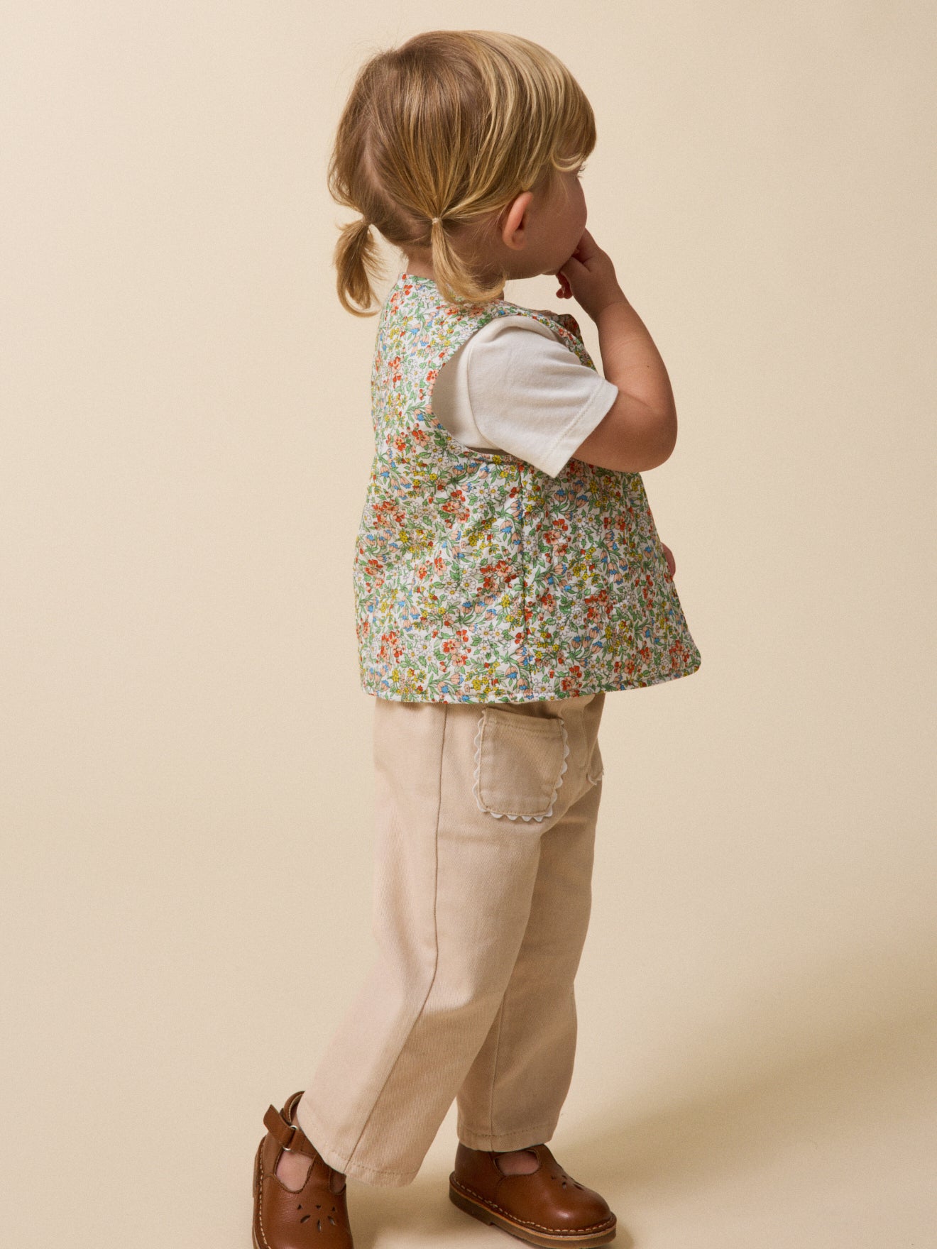 Veste en tissu Liberty Bébé
