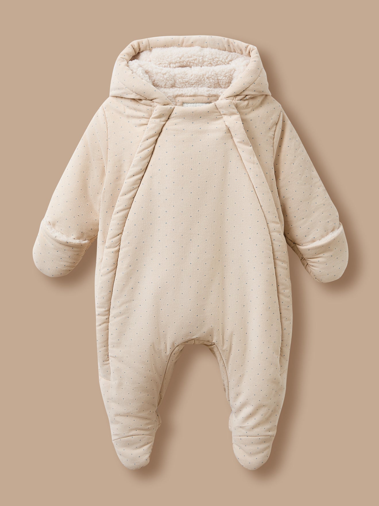 Combi-pilote en velours Bébé