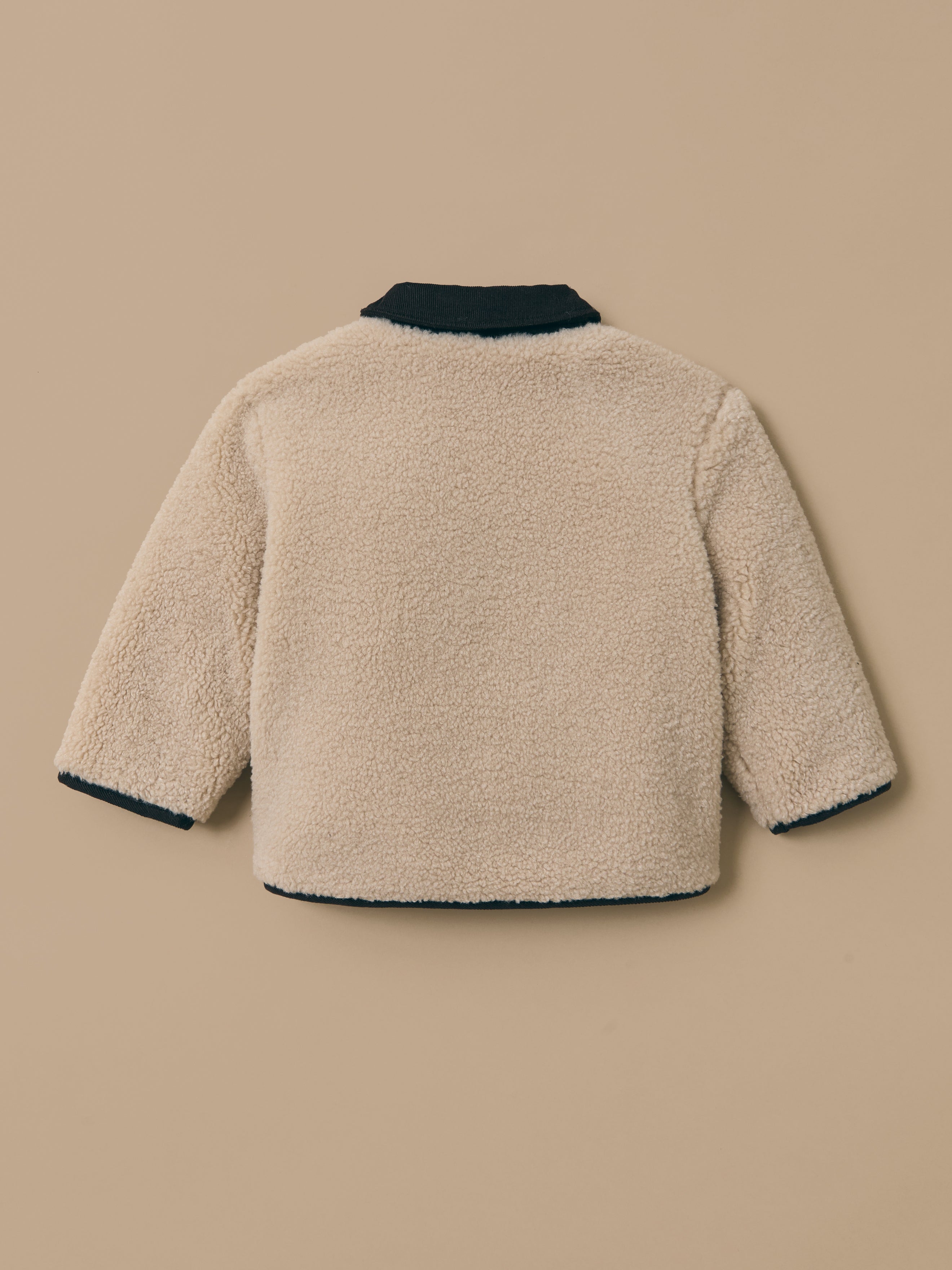 Veste réversible en sherpa Bébé