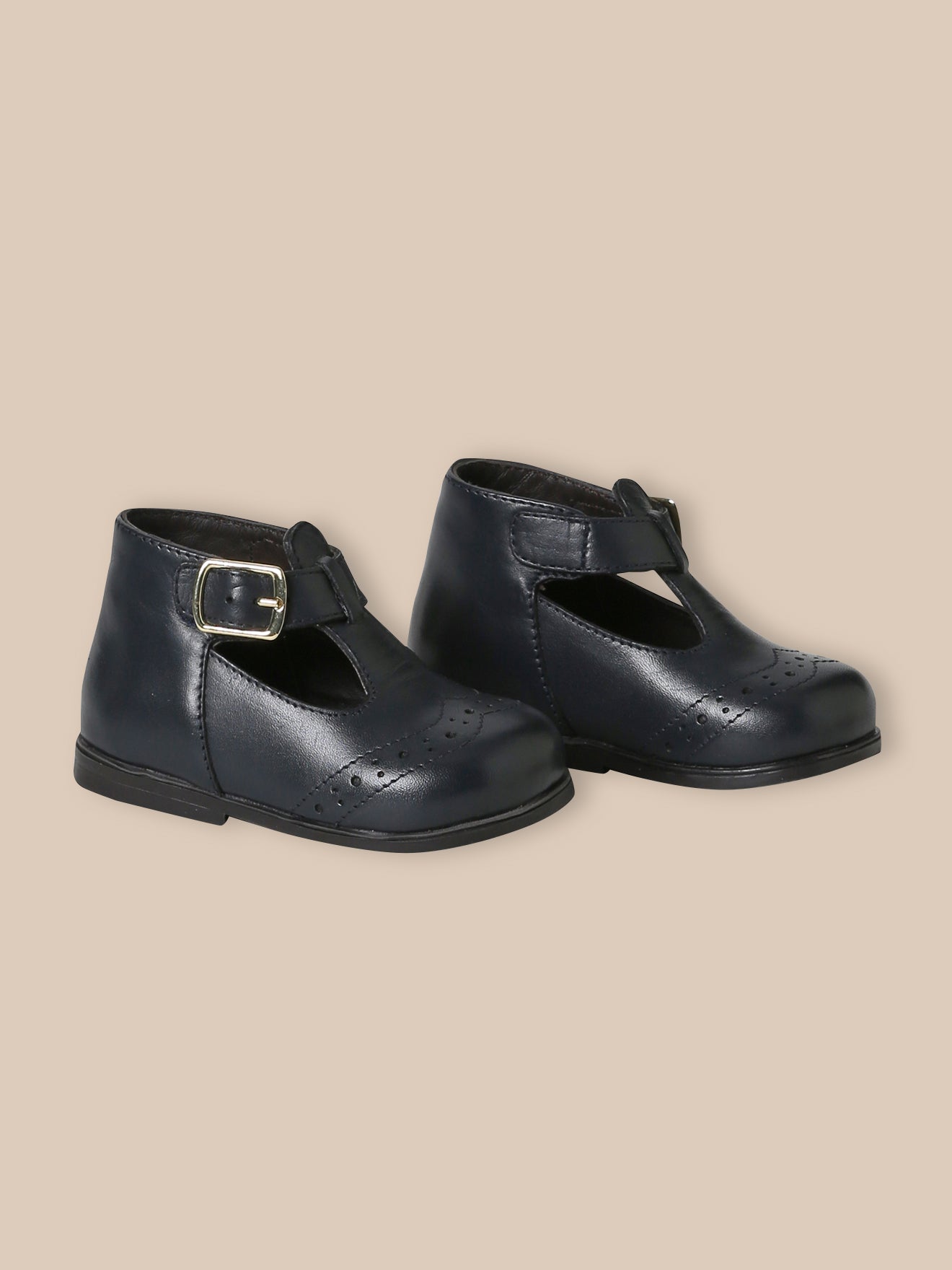 Salomés en cuir bébé