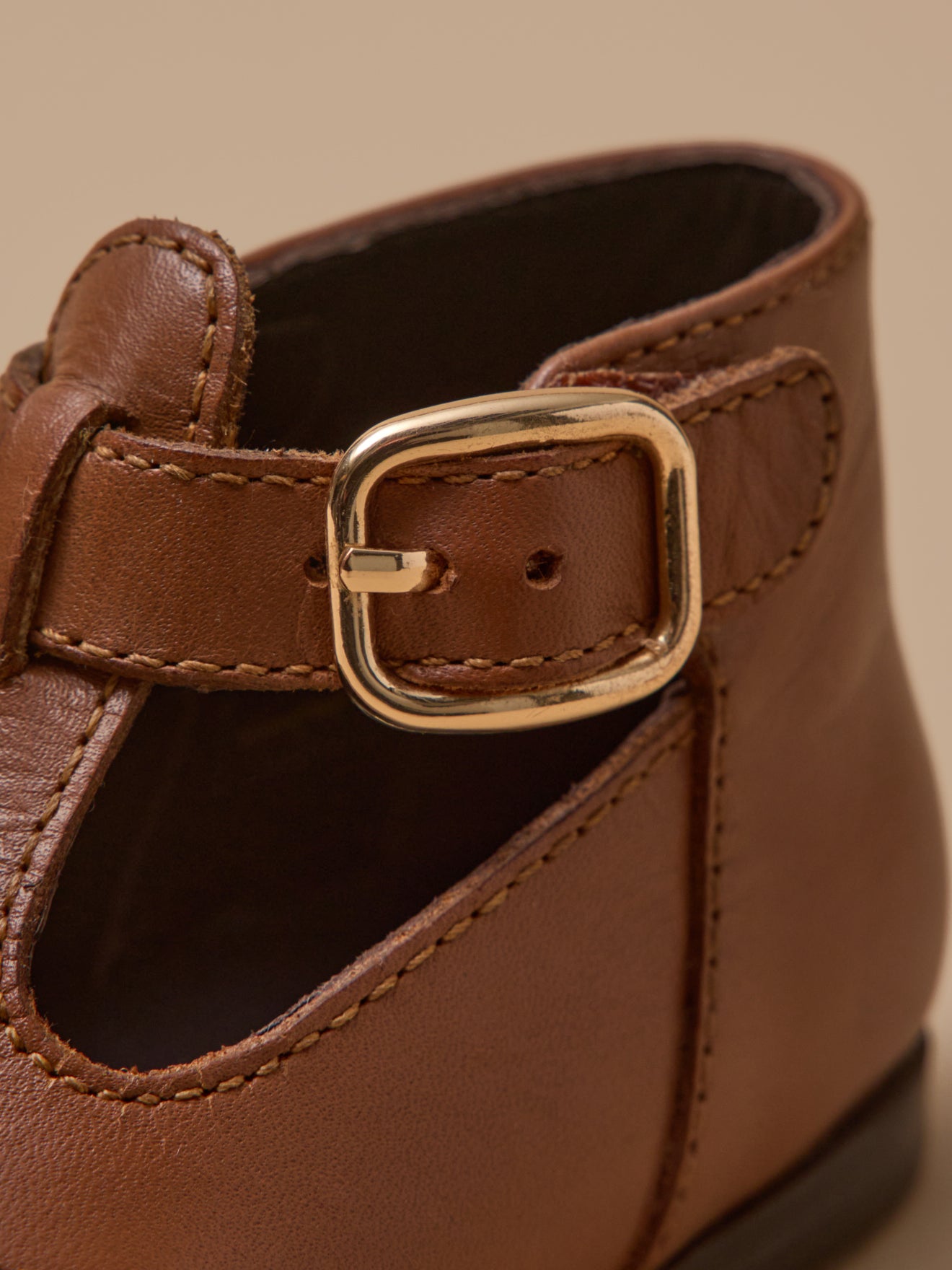 Salomés en cuir bébé