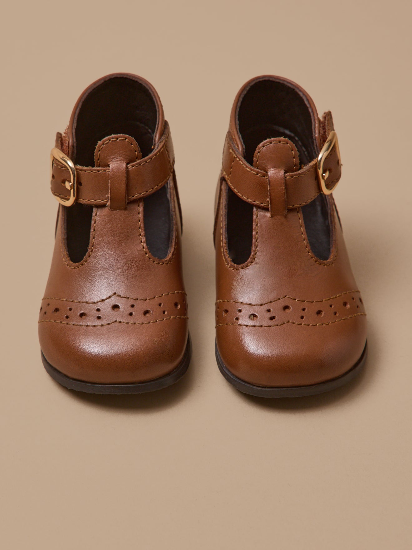 Salomés en cuir bébé