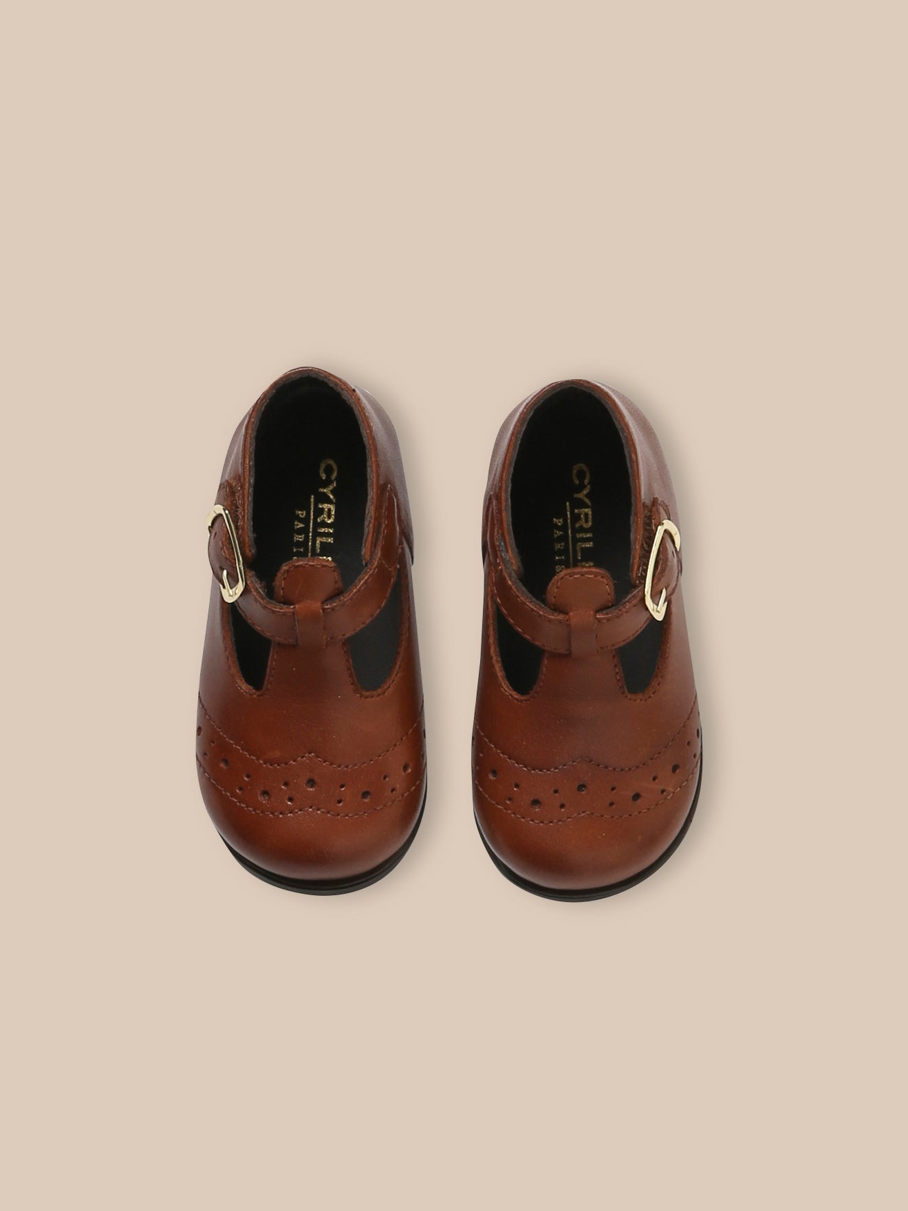 Salomés en cuir bébé