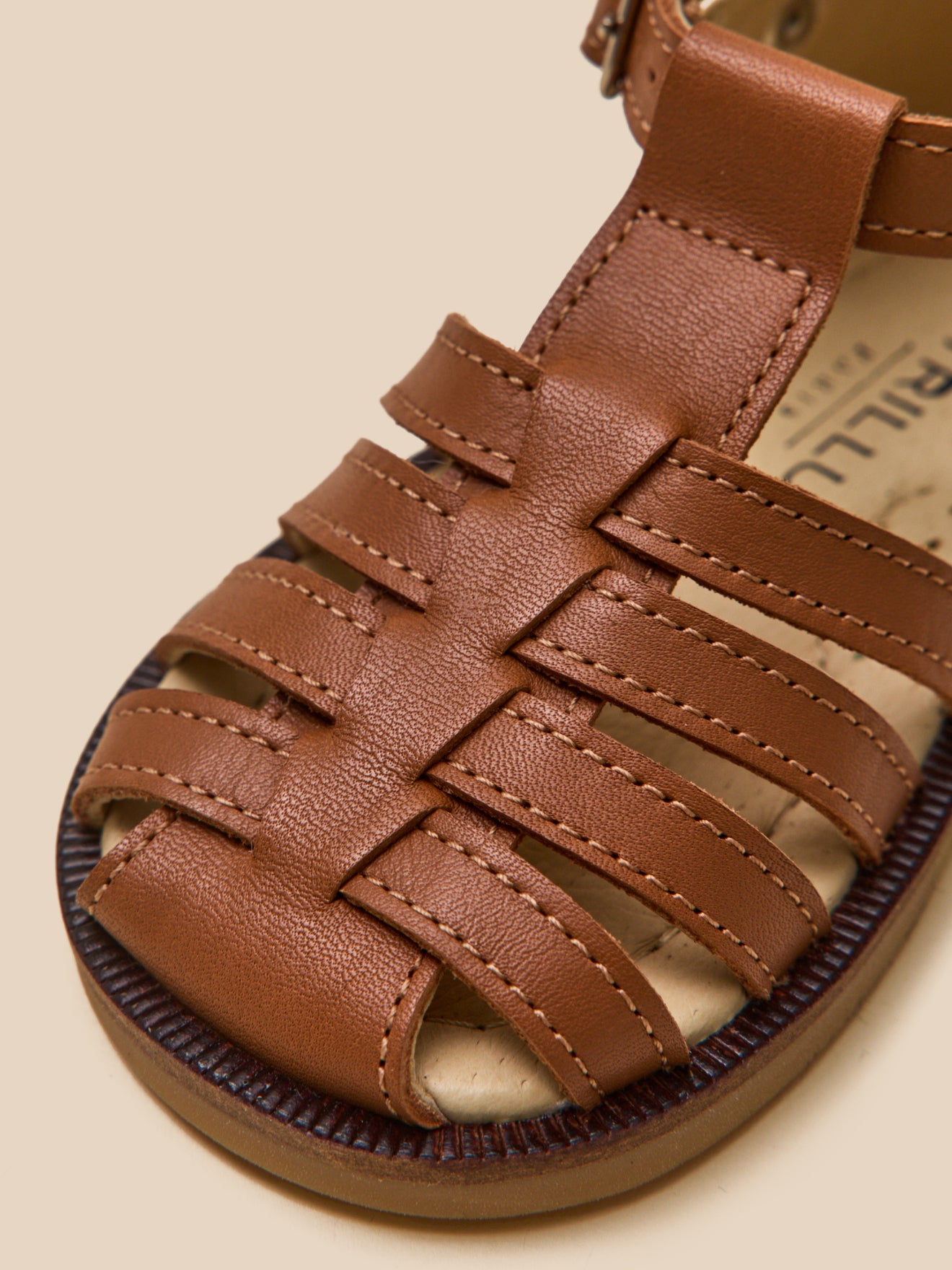 Sandales Fisher en cuir Bébé