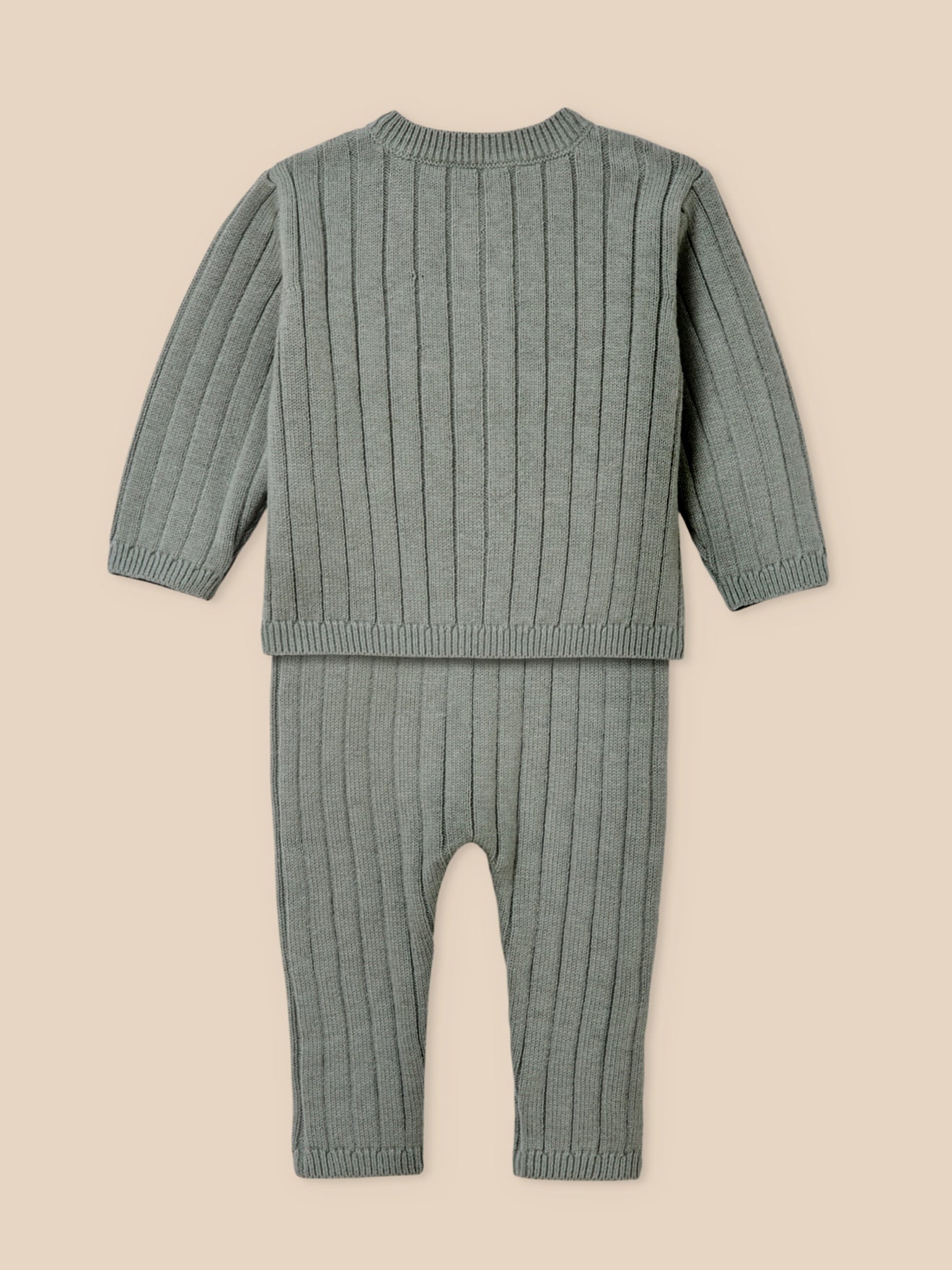 Ensemble bébé coton biologique et laine