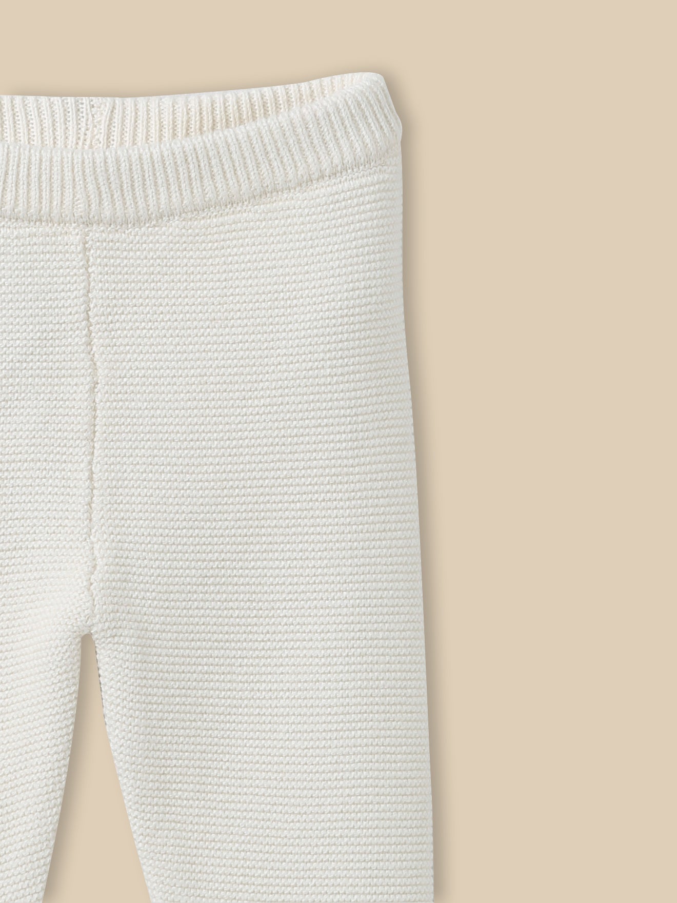 Legging bébé en coton biologique et laine