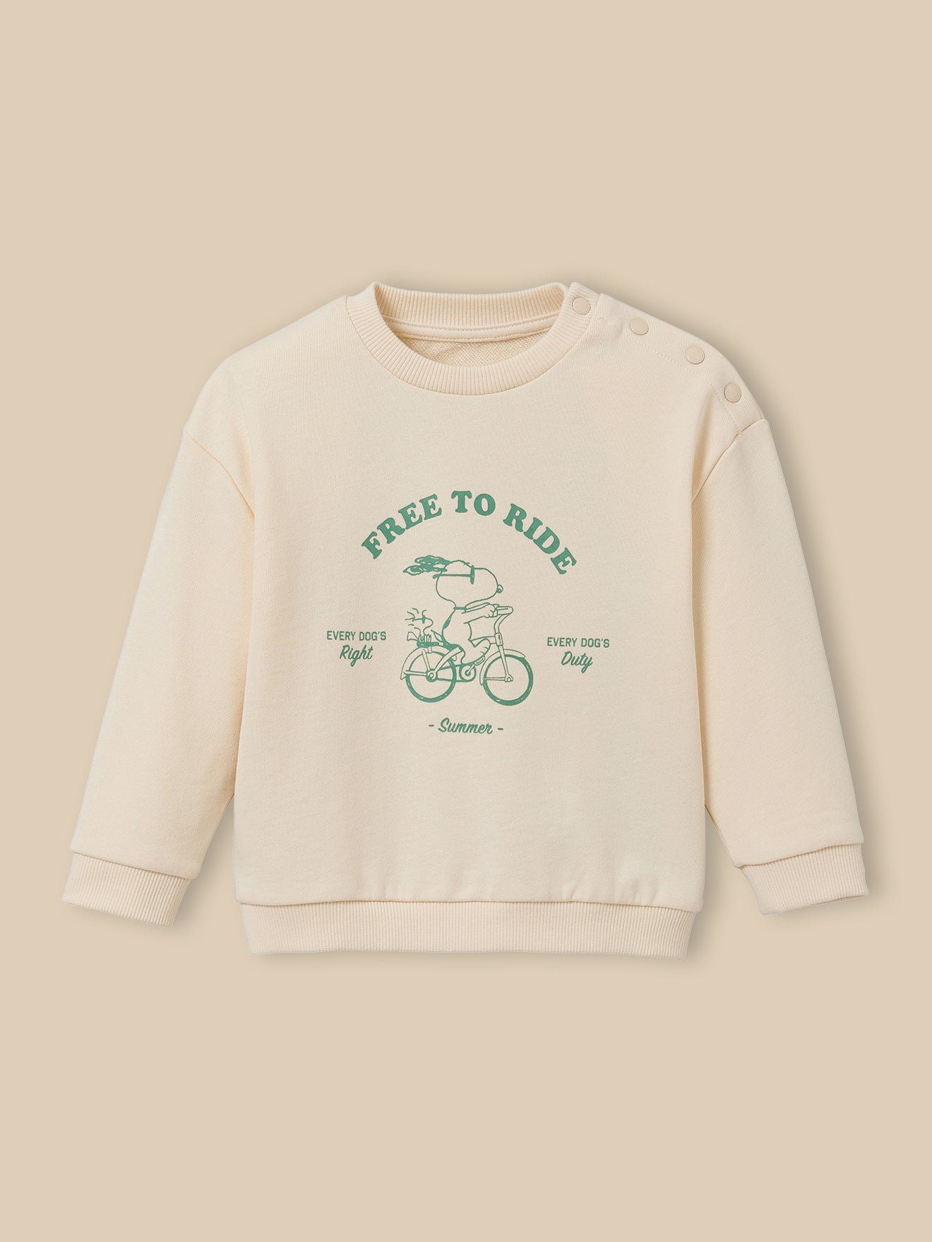 Sweat Bébé Cyrillus x PEANUTS(TM) Collection Snoopy