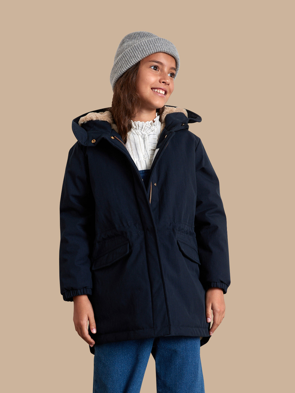 Parka imitation fourrure - Collection Junior