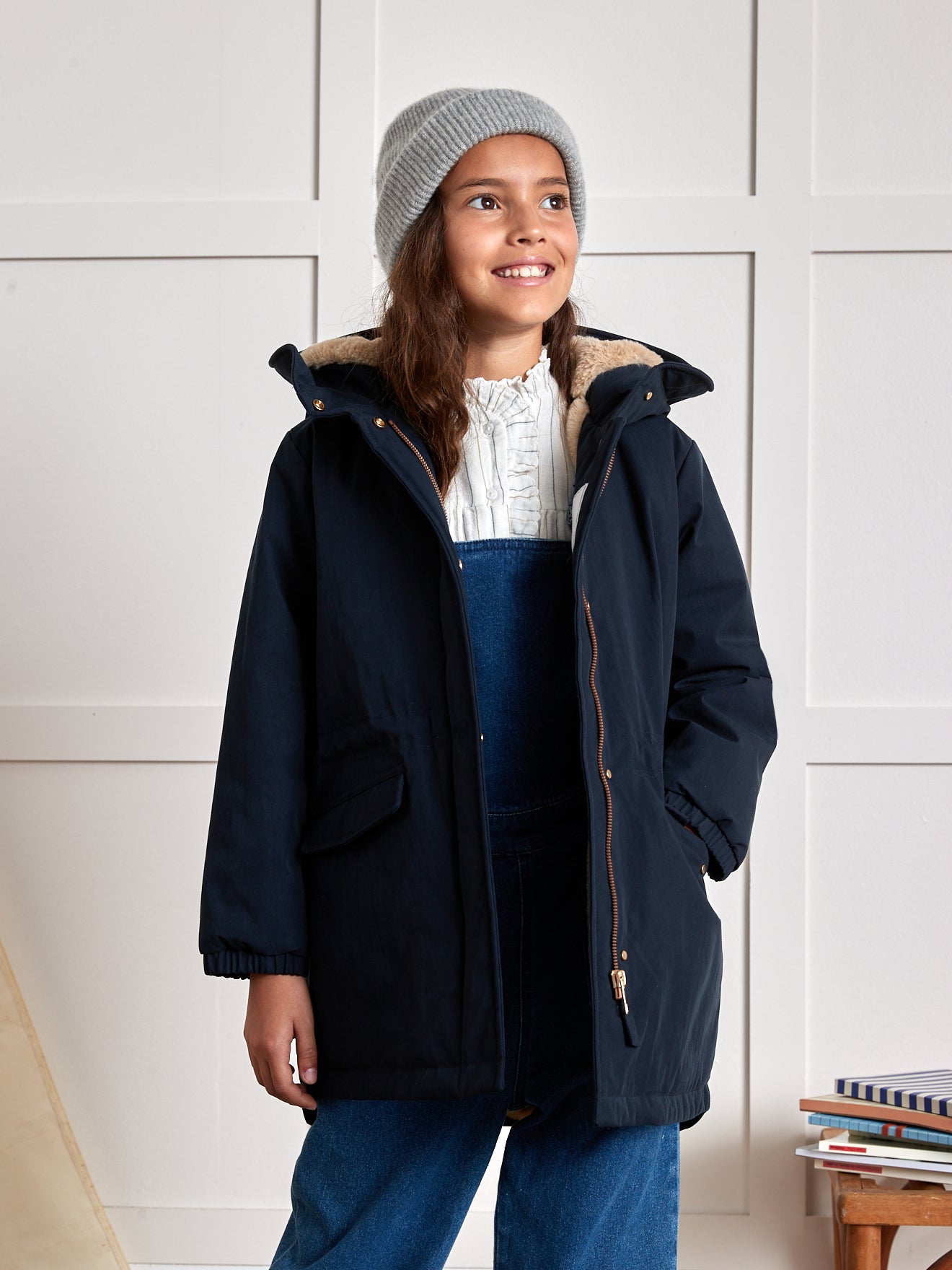 Parka imitation fourrure - Collection Junior