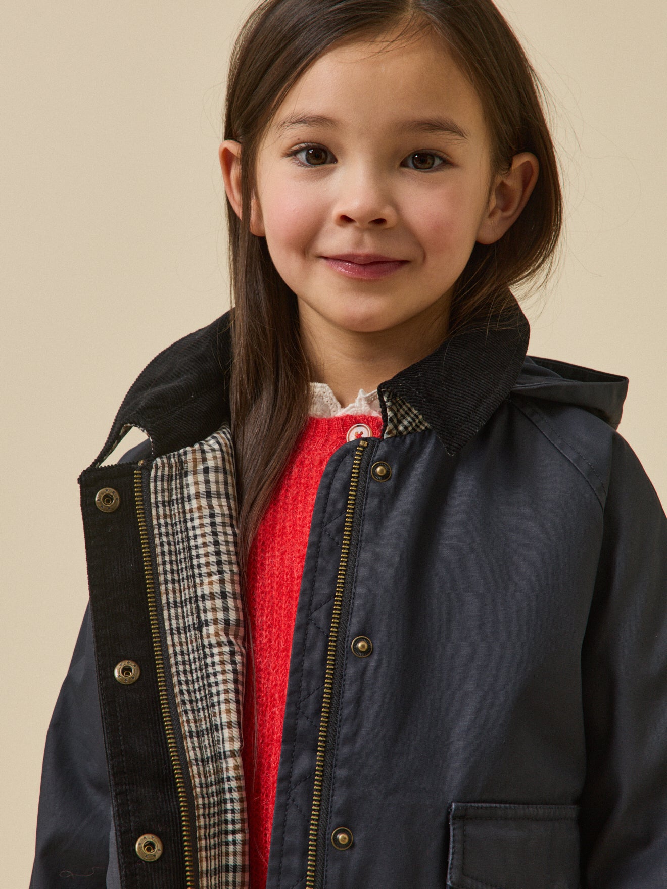 Veste en coton enduit - Collection Junior
