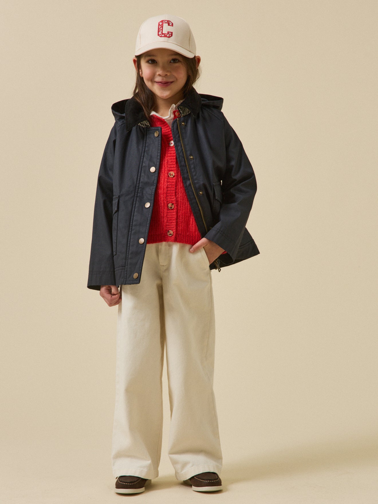 Veste en coton enduit - Collection Junior