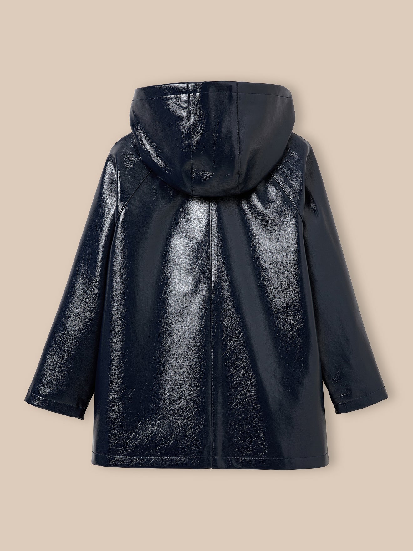 Imperméable en vinyle Fille avec capuche