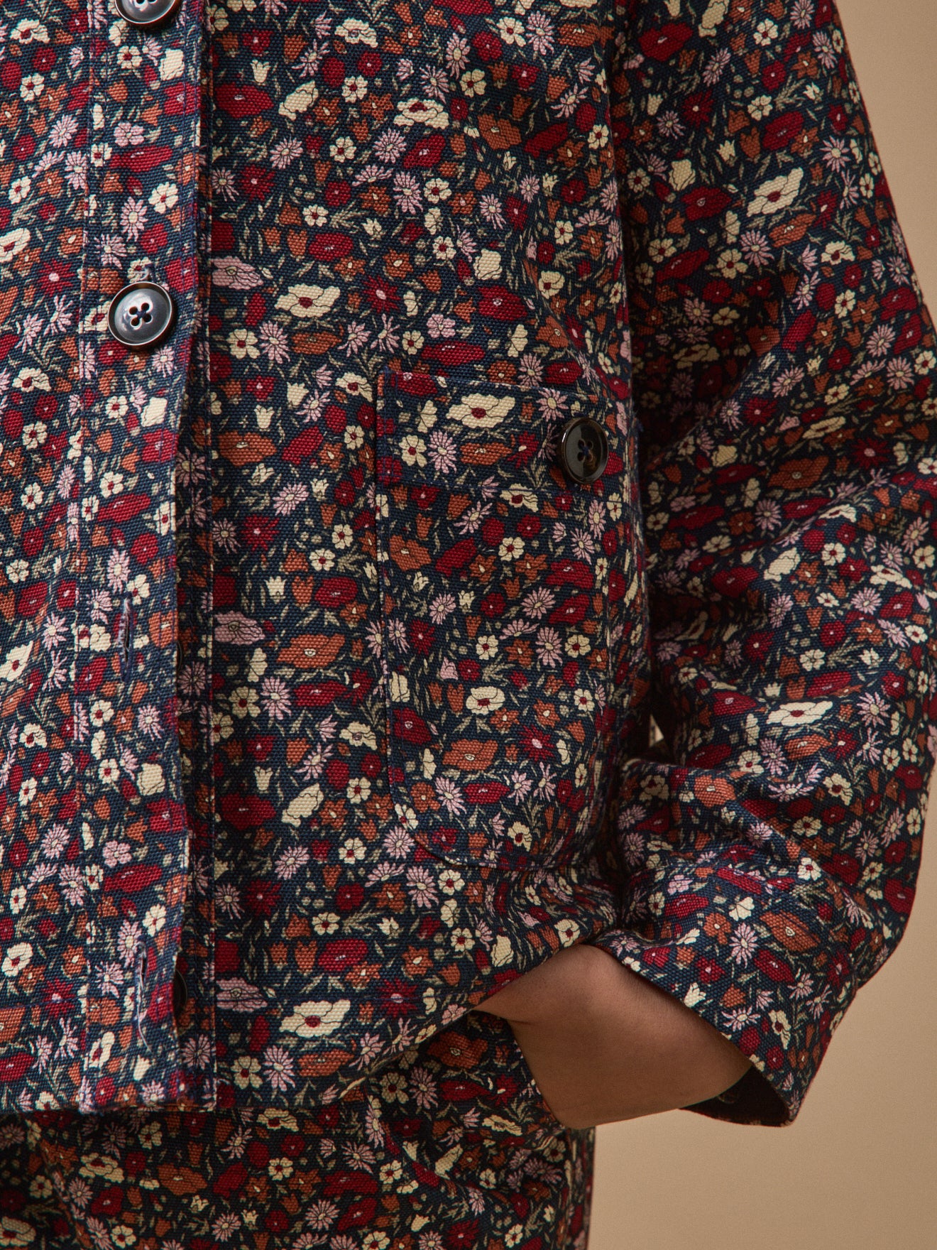 Veste Fille Petal&Daisy - Made with Liberty Fabrics