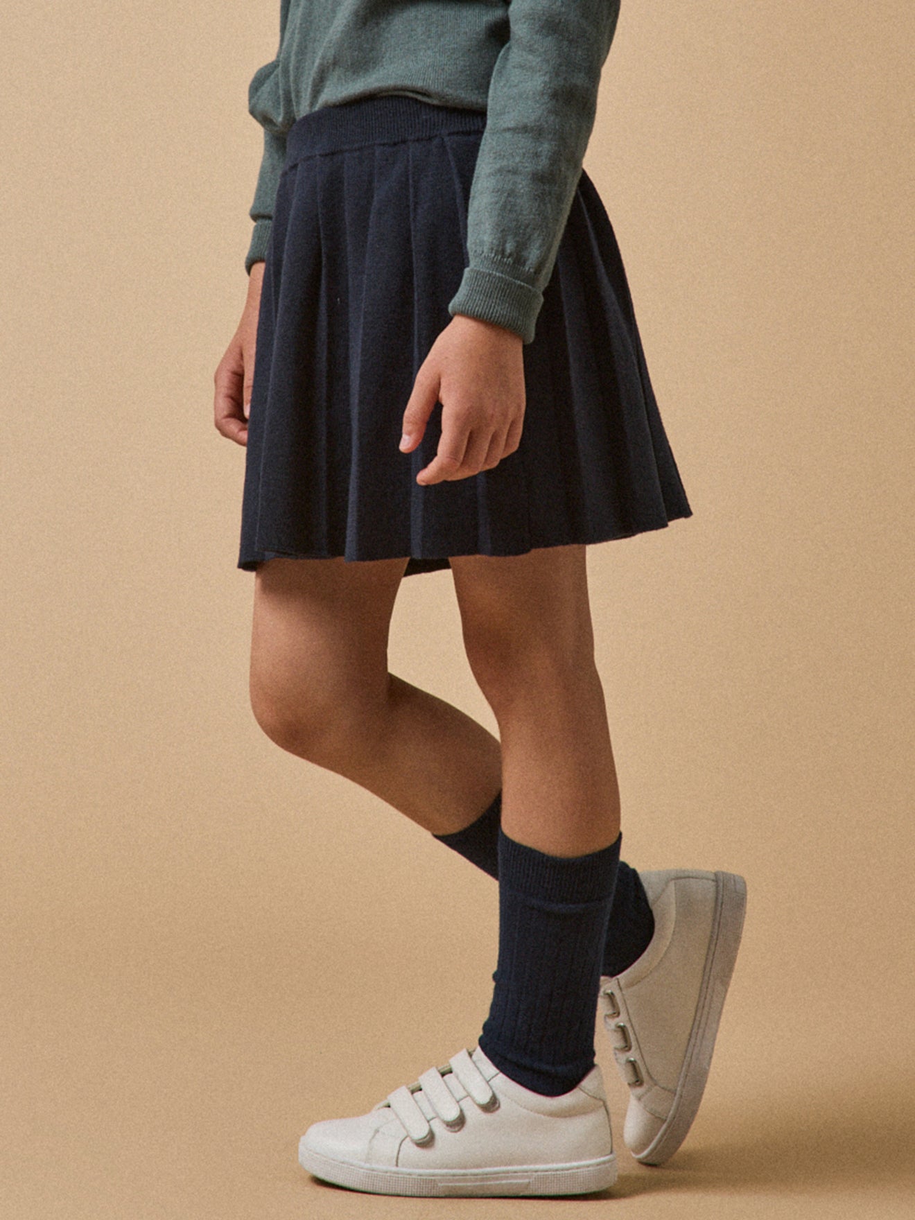 Jupe plissée en tricot - Collection Junior