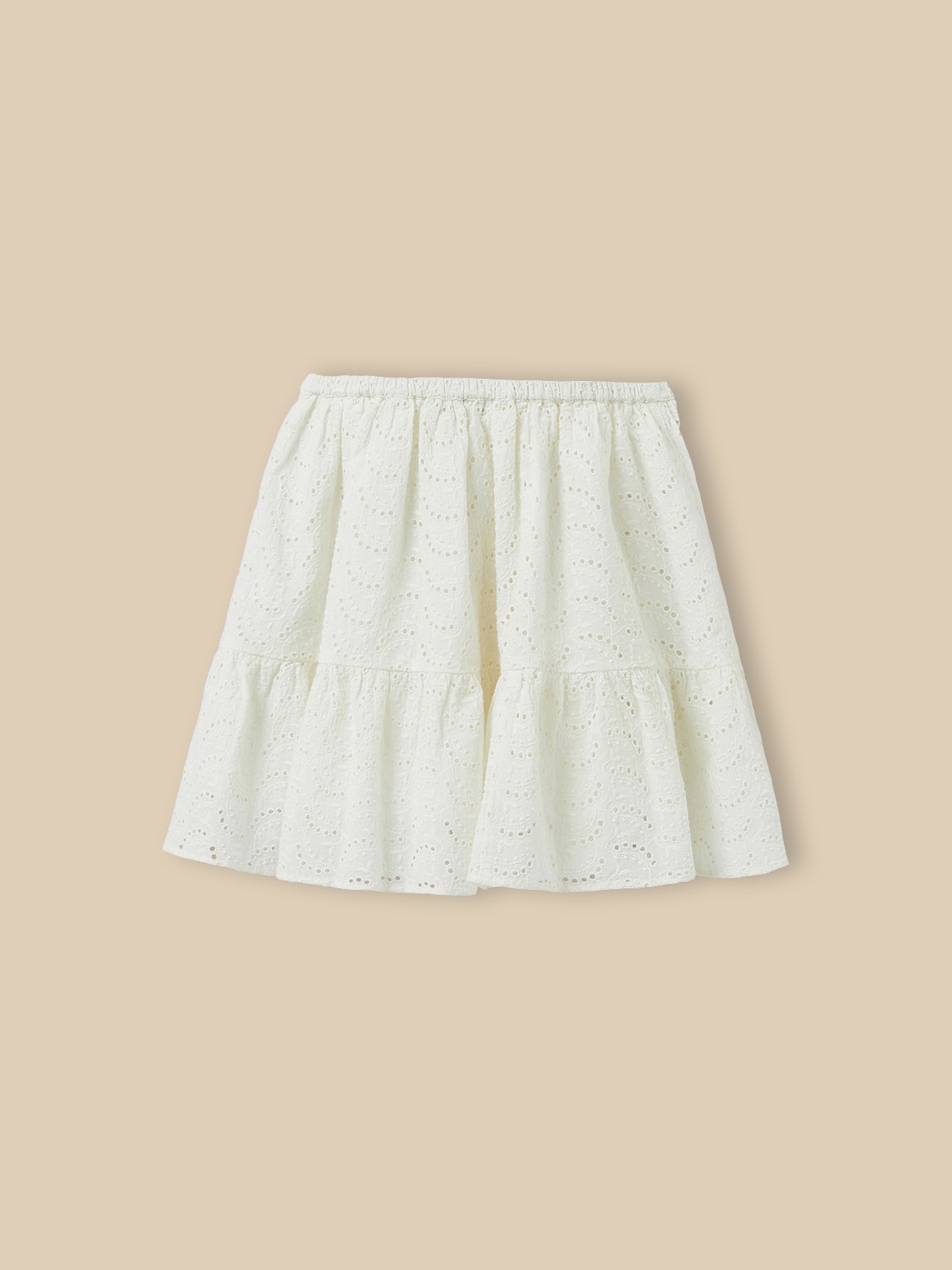 Jupe Fille broderie anglaise