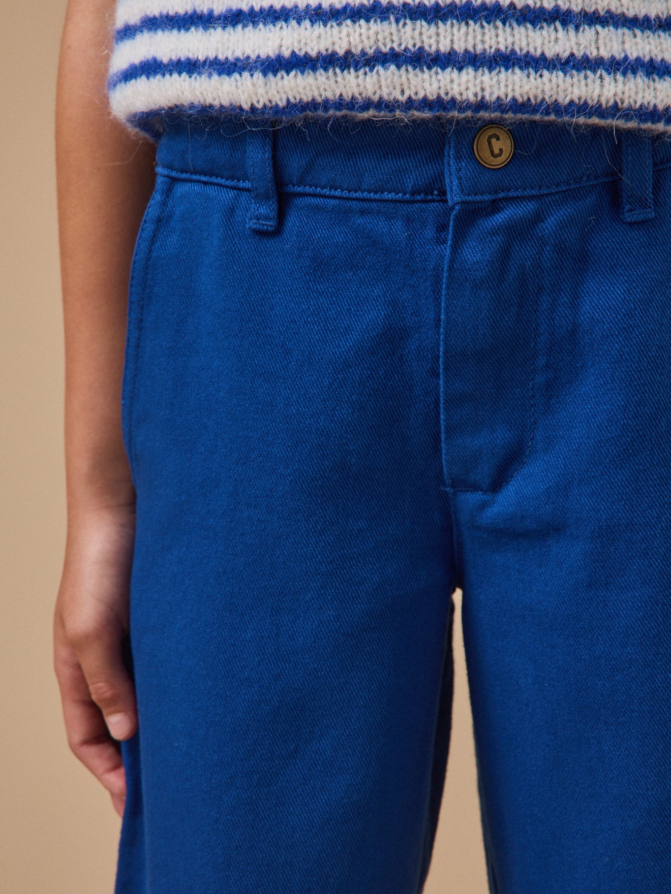 Pantalon large en twill - Collection Junior
