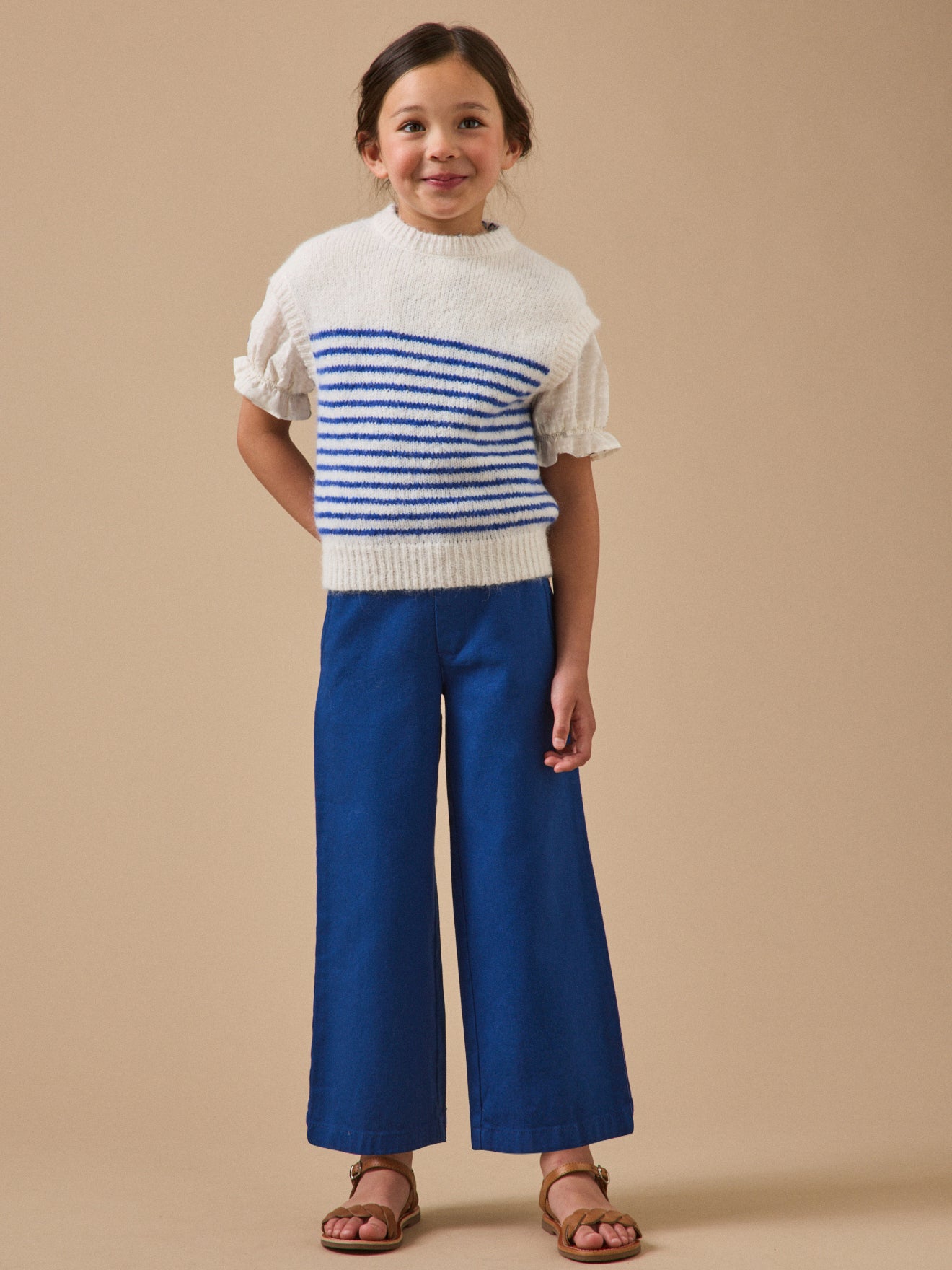 Pantalon large en twill - Collection Junior