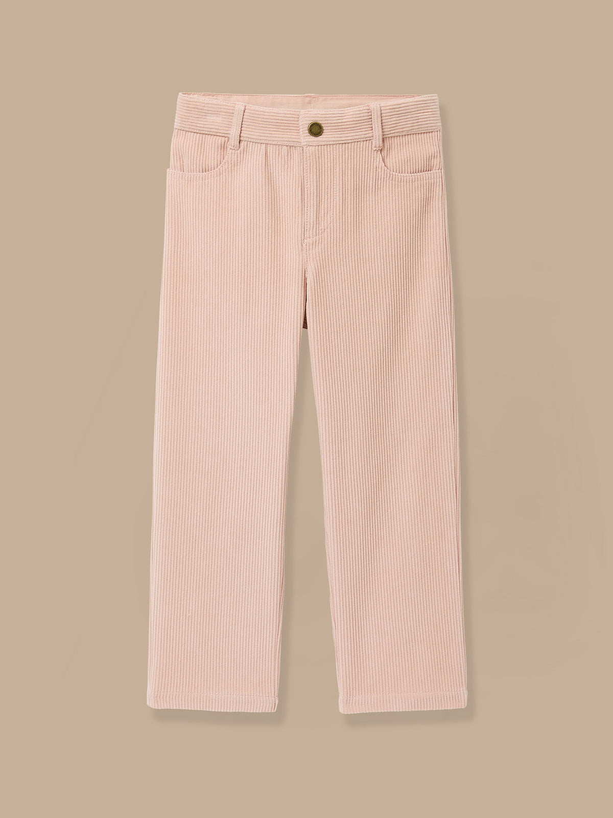 Pantalon droit en velours Fille