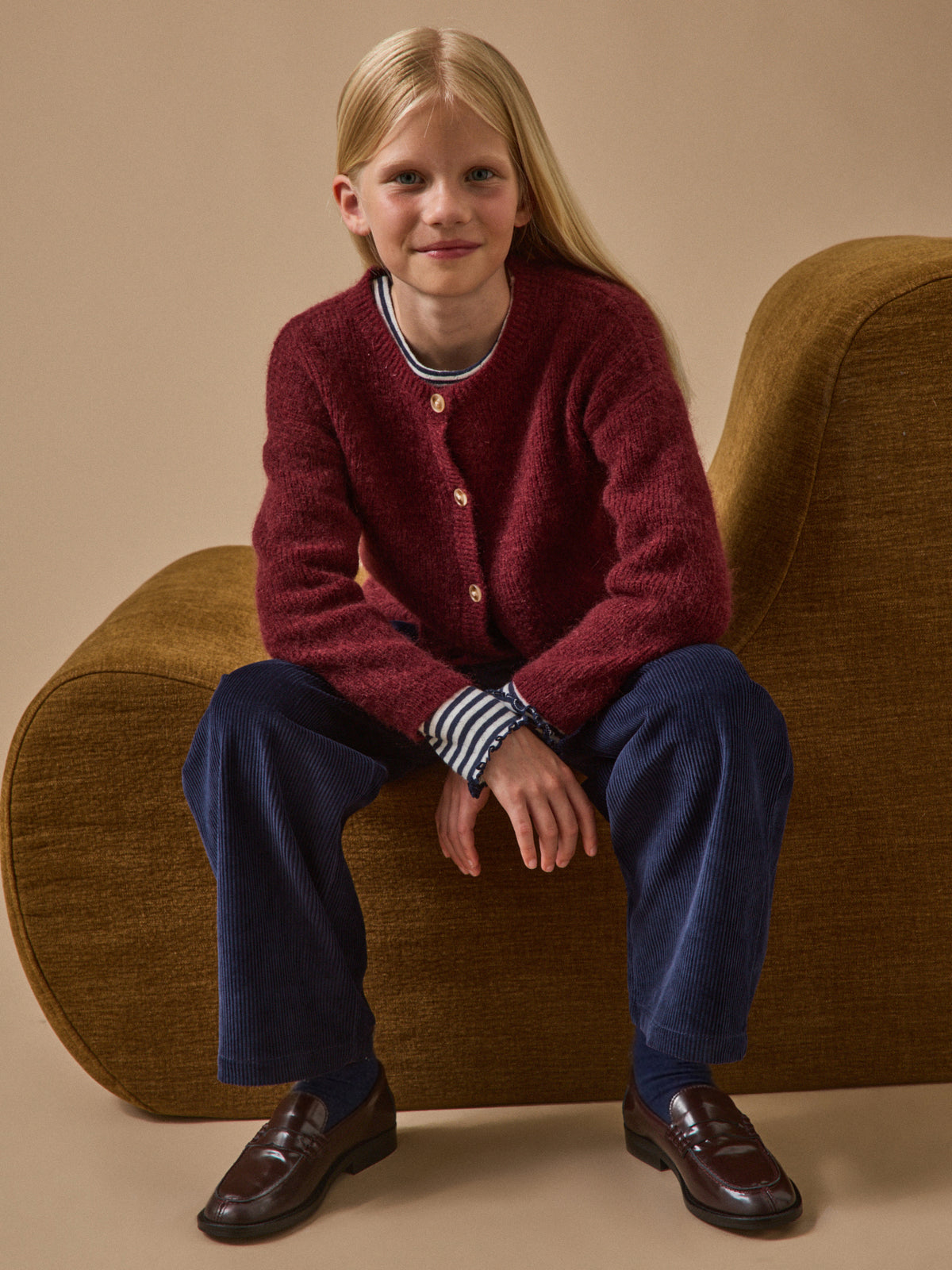 Cardigan laine et mohair - Collection Junior